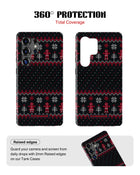 Samsung Galaxy S25 Ultra Tank Case | Textures (Nordic Night)