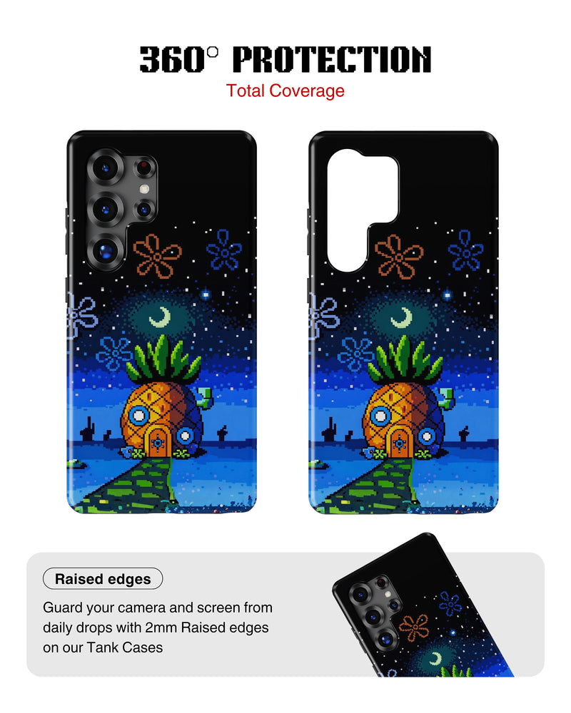 Samsung Galaxy S25 Ultra Tank Case | Modernism (Pineapple Dreams)