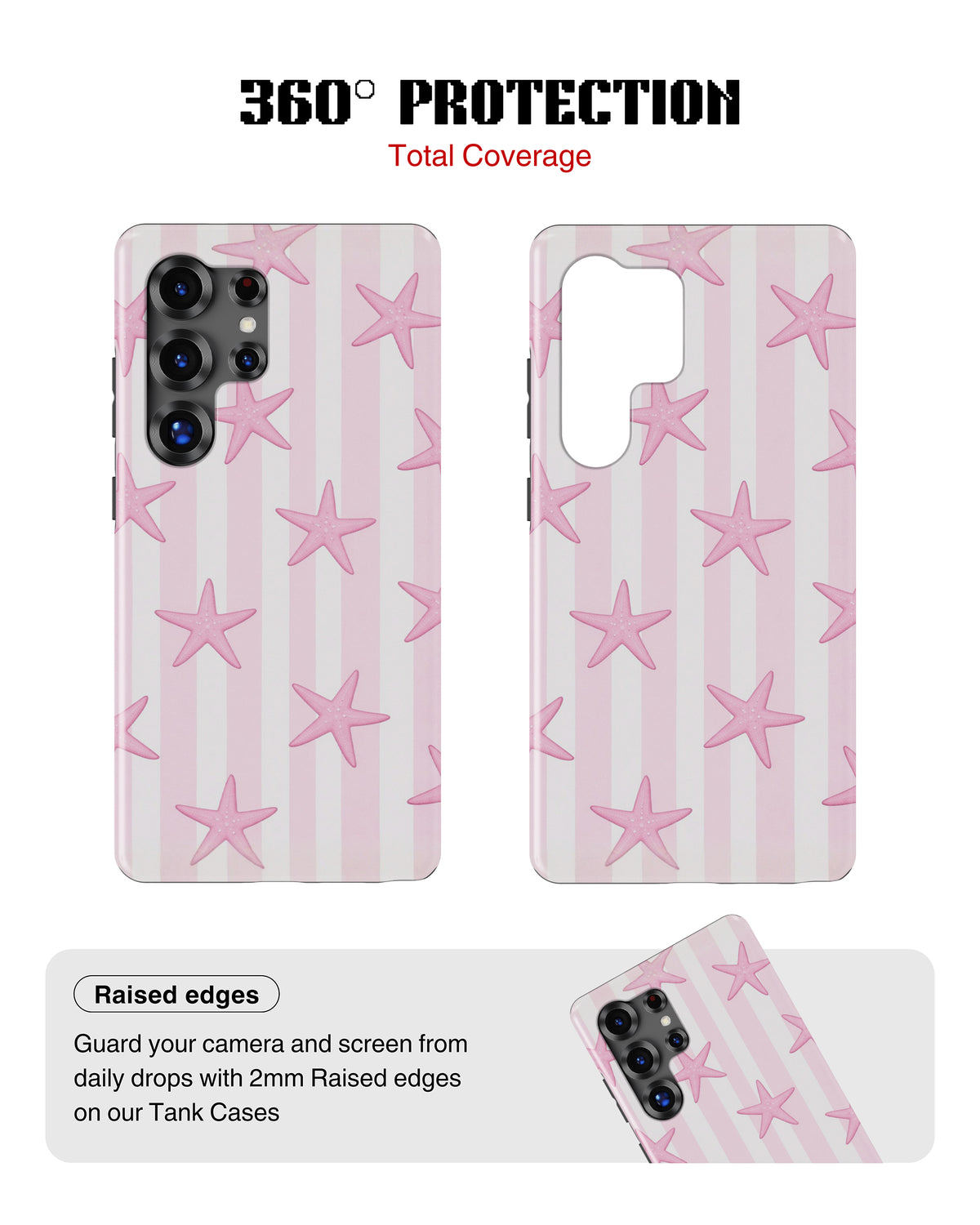 Samsung Galaxy S25 Ultra Tank Case | Girls Aesthetics (Pink Starlet)