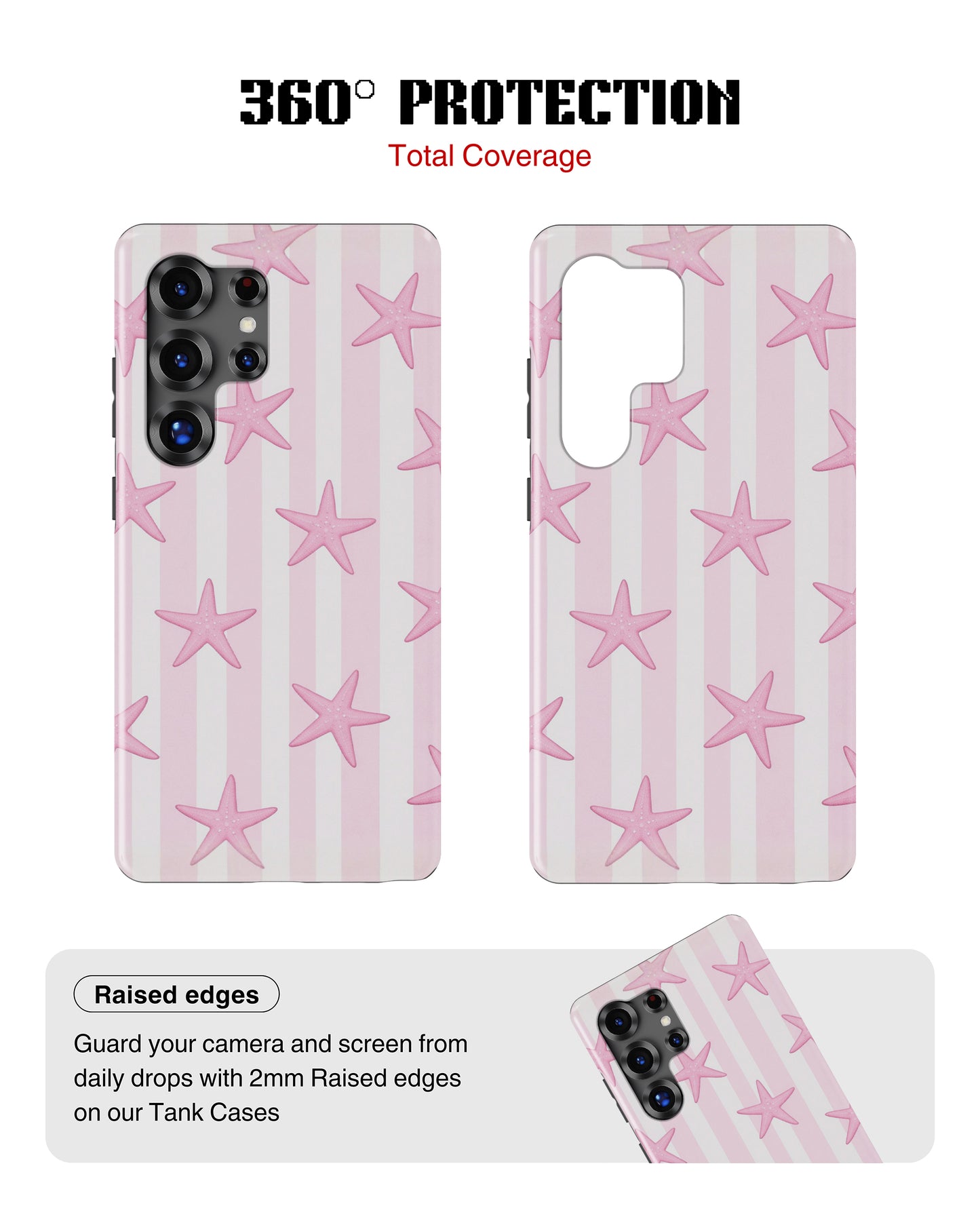 Samsung Galaxy S25 Ultra Tank Case | Girls Aesthetics (Pink Starlet)