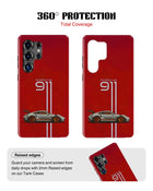 Samsung Galaxy S25 Ultra Tank Case | Sports Car (Porsche 911)
