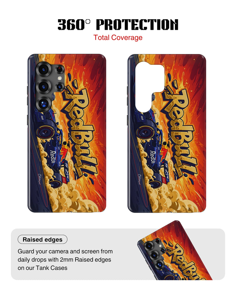 Samsung Galaxy S25 Ultra Tank Case | Formula 1 (Redbull Poster)