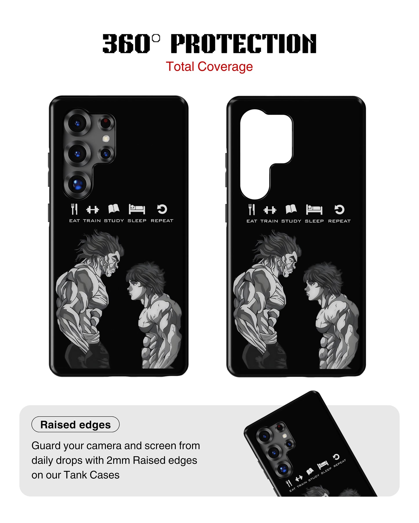 Samsung Galaxy S25 Ultra Tank Case | Anime (Relentless)