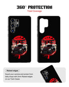 Samsung Galaxy S25 Ultra Tank Case | Sports Car (Rising Sun)