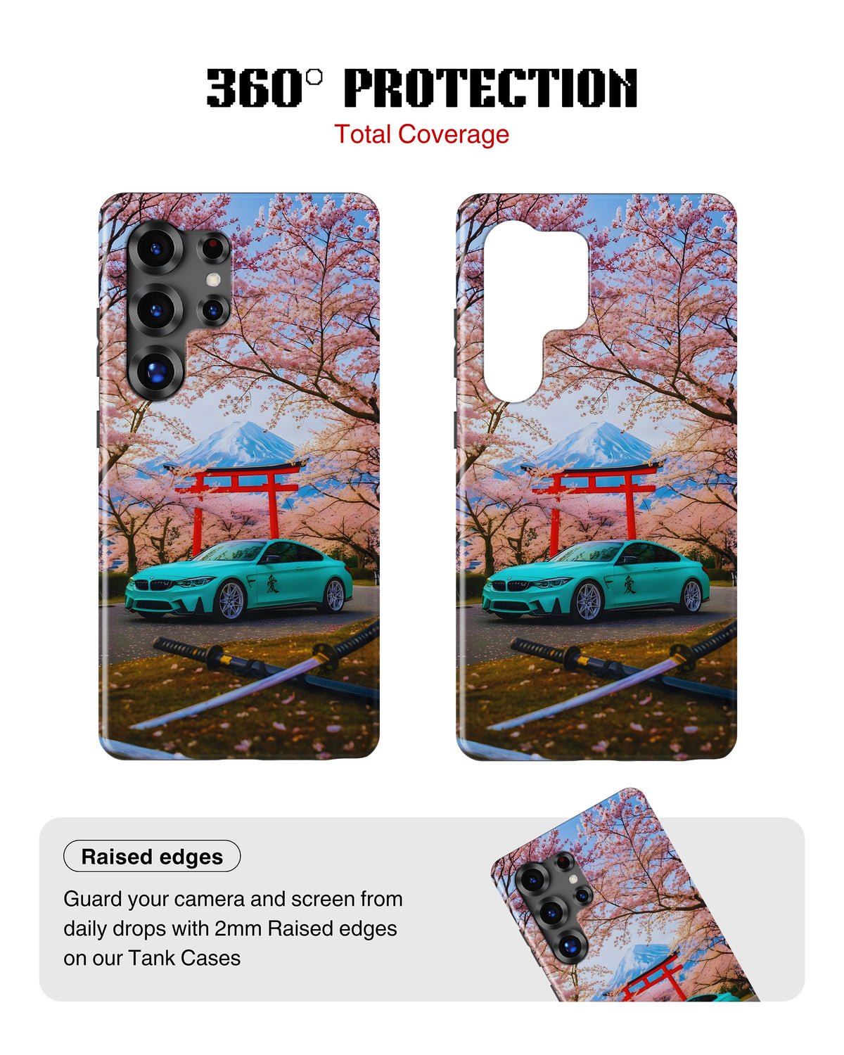Samsung Galaxy S26 Ultra Tank Case | Sports Car (Sakura Run)