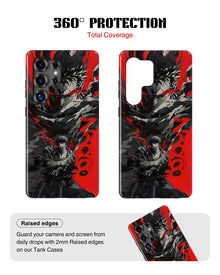 Samsung Galaxy S25 Ultra Tank Case | Anime (Shadow Warrior)