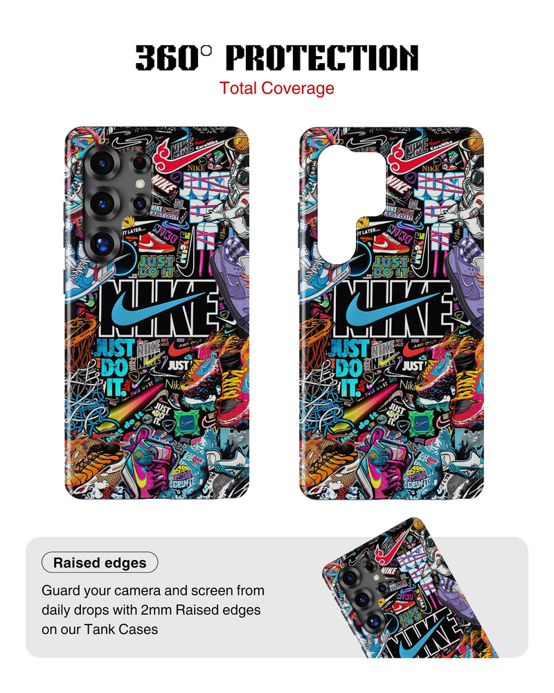 Samsung Galaxy S25 Ultra Tank Case | Modernism (Sneaker Riot)