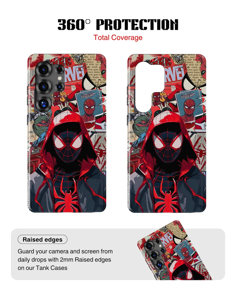 Samsung Galaxy S25 Ultra Tank Case | Superhero (Spider Noir)