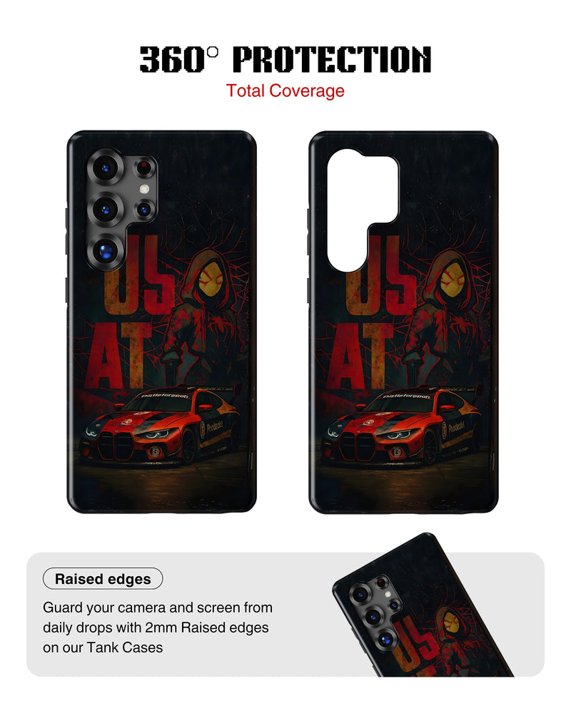 Samsung Galaxy S26 Ultra Tank Case | Sports Car (Urban Outlaw)