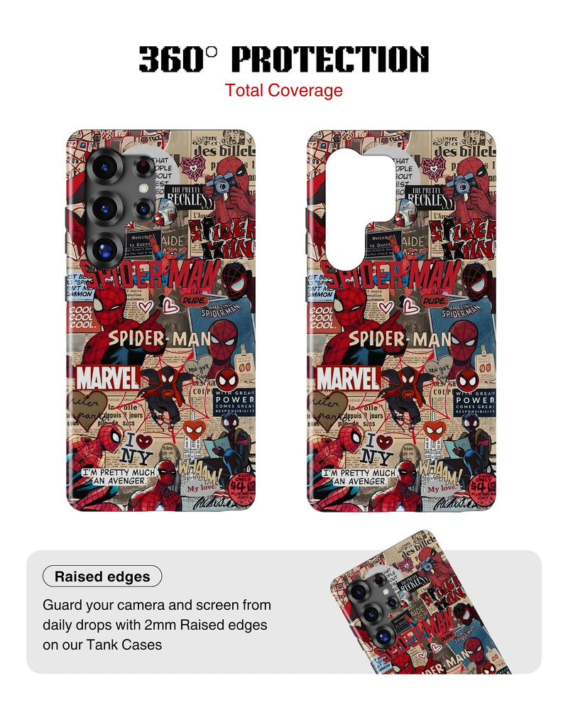 Samsung Galaxy S26 Ultra Tank Case | Superhero (Web Diaries)