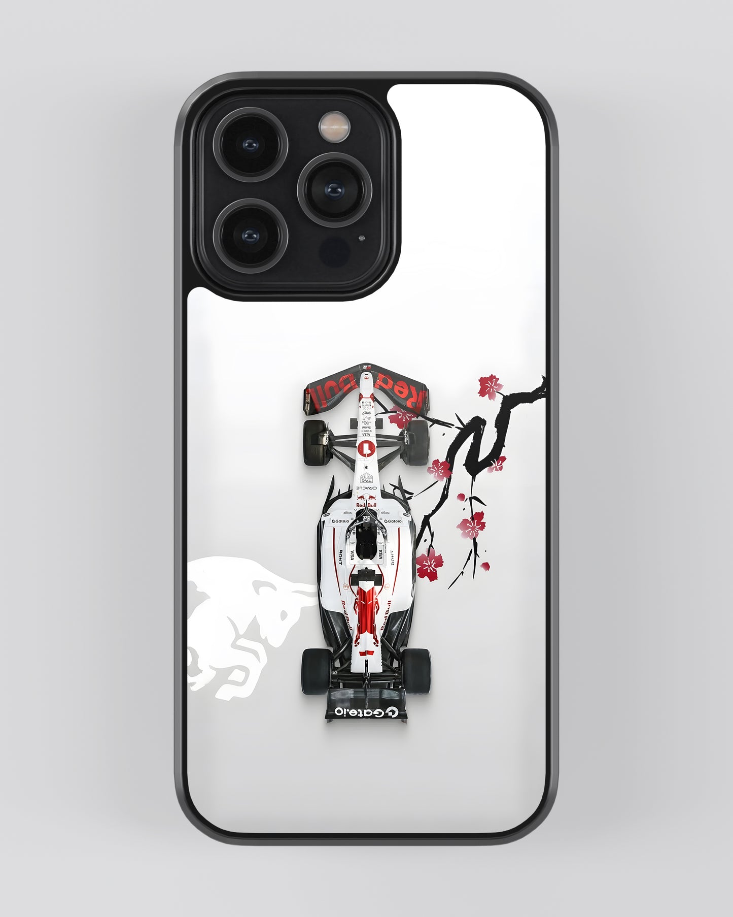 Formula 1 Mobile Cover (Red Bull Racing Peace)