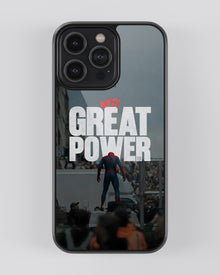 Marvel Mobile Cover (Great Power Spiderman)