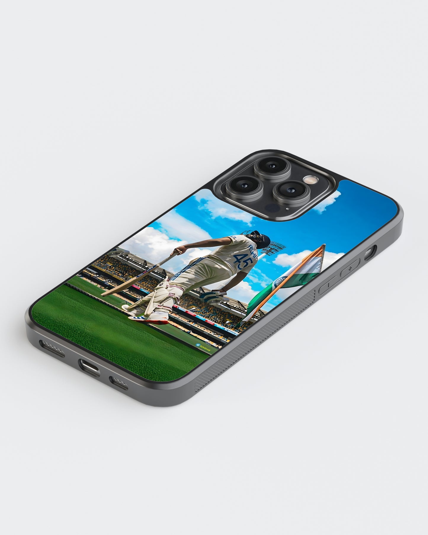 Cricket Mobile Cover (Rohit Sharma Test Captain)