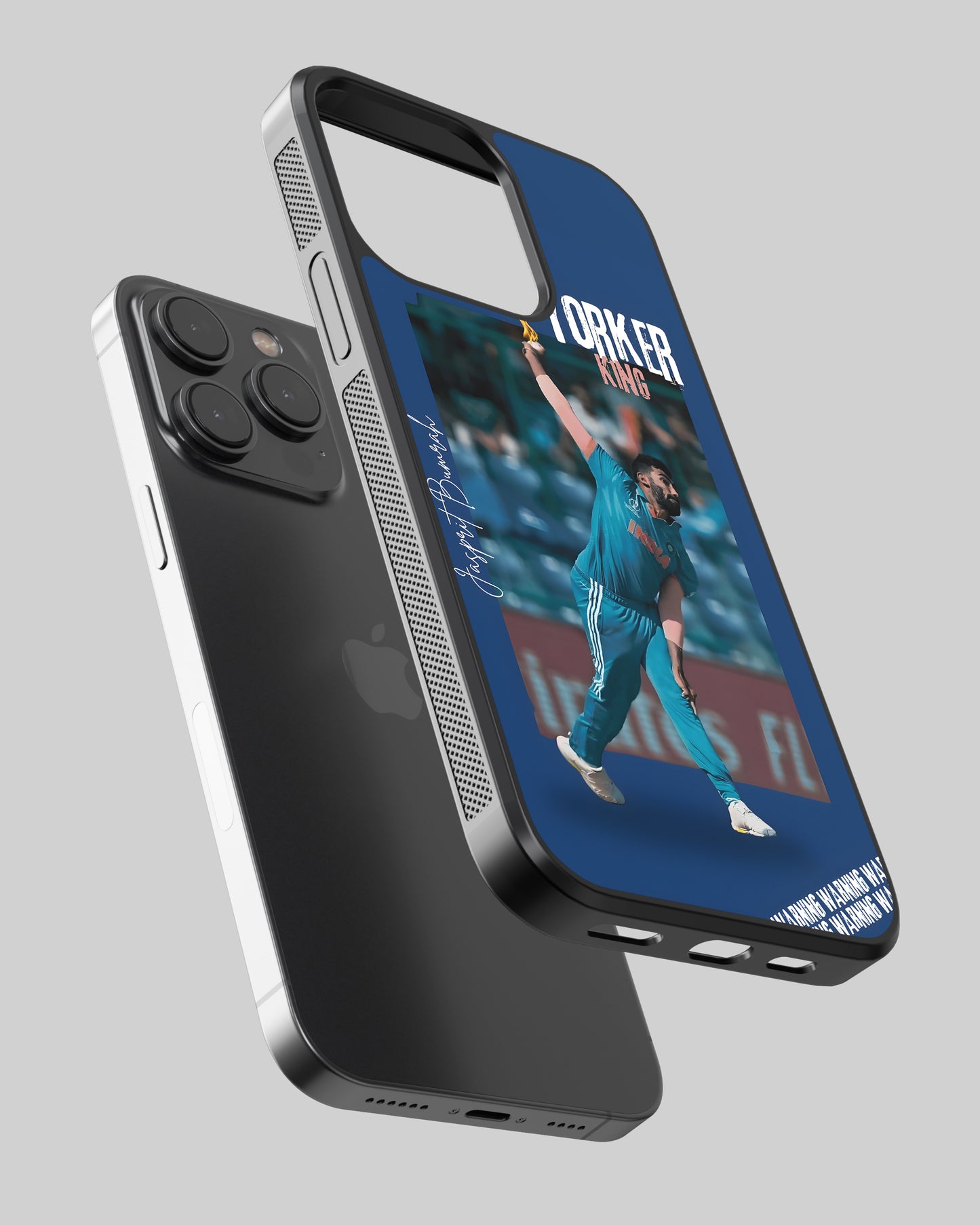 Cricket Mobile Cover (Yorker King Bumrah)