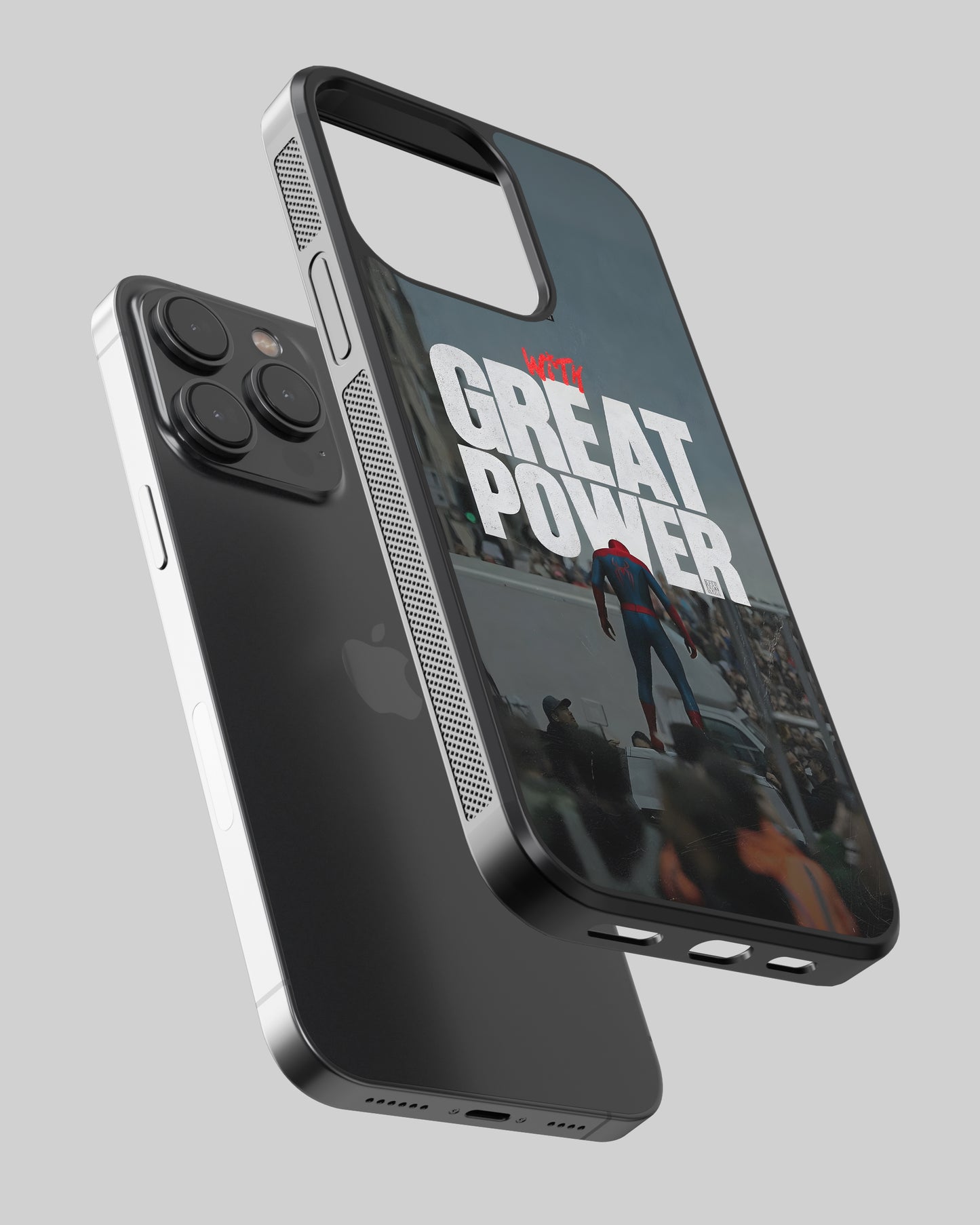 Marvel Mobile Cover (Great Power Spiderman)