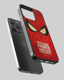 Marvel Mobile Cover (Great Power Great Responsibility)