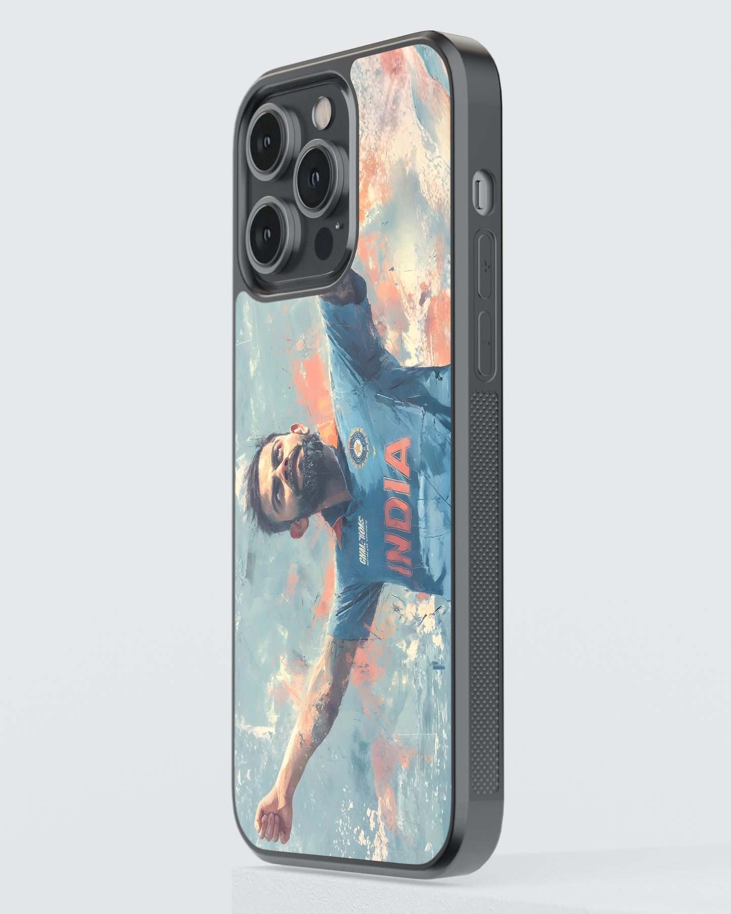 Cricket Mobile Cover (Virat Kohli Art)