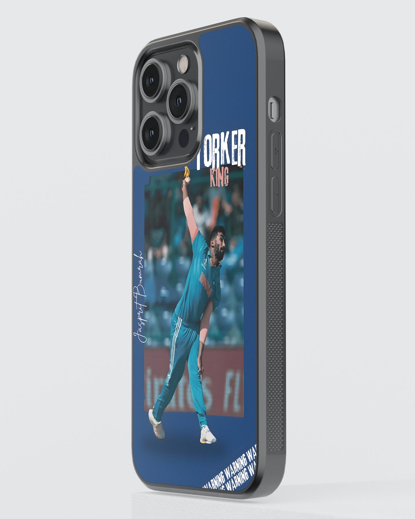 Cricket Mobile Cover (Yorker King Bumrah)
