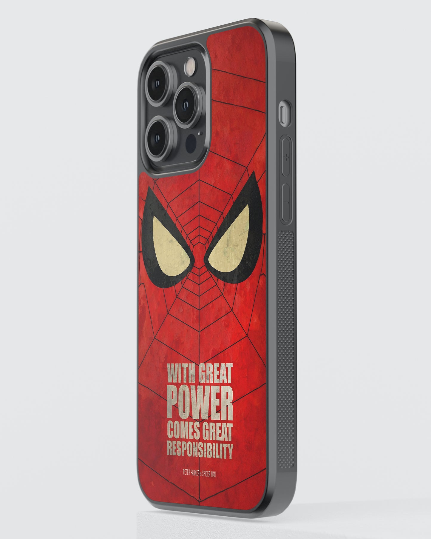 Marvel Mobile Cover (Great Power Great Responsibility)