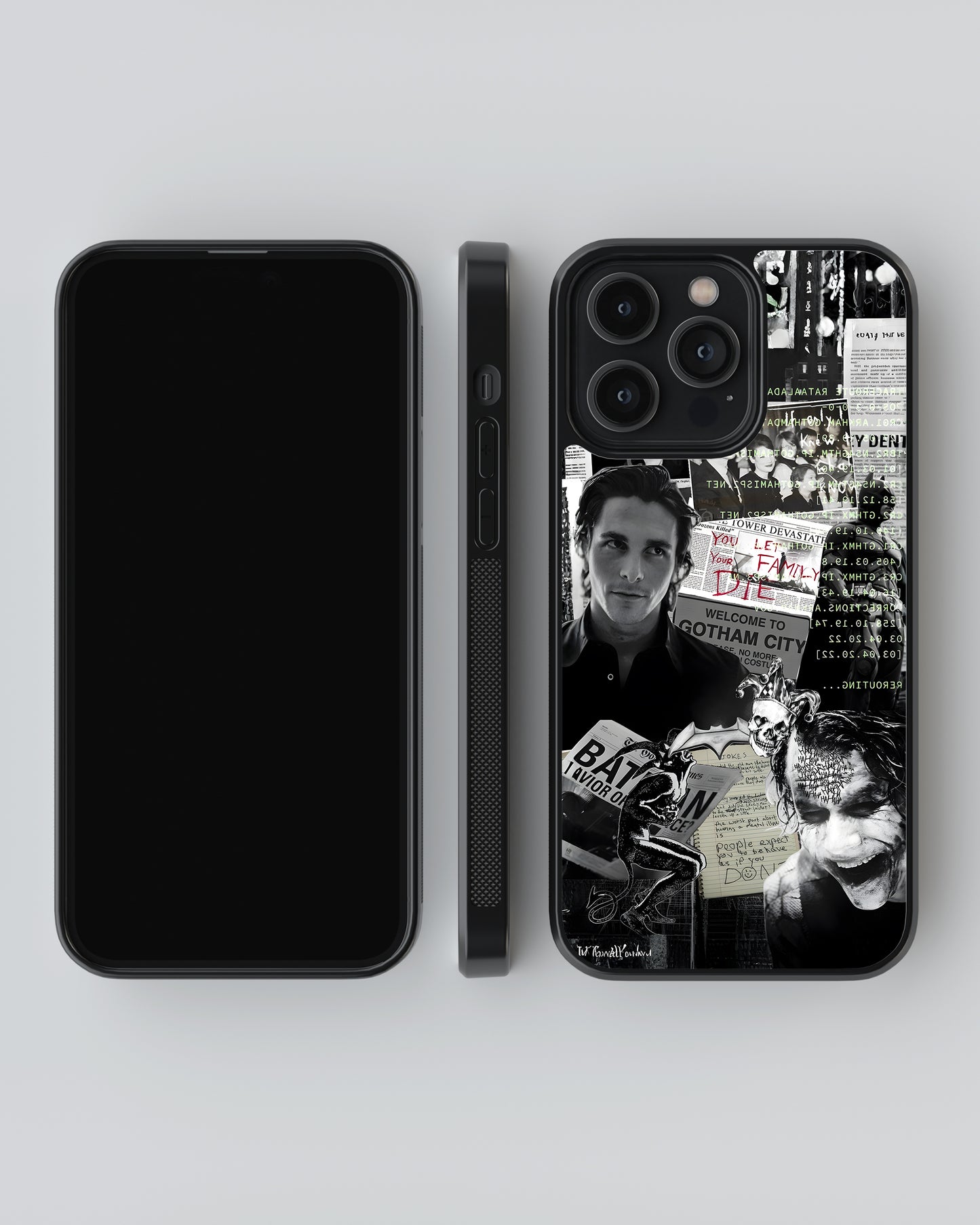 DC Mobile Cover (Dark Knight Collage)