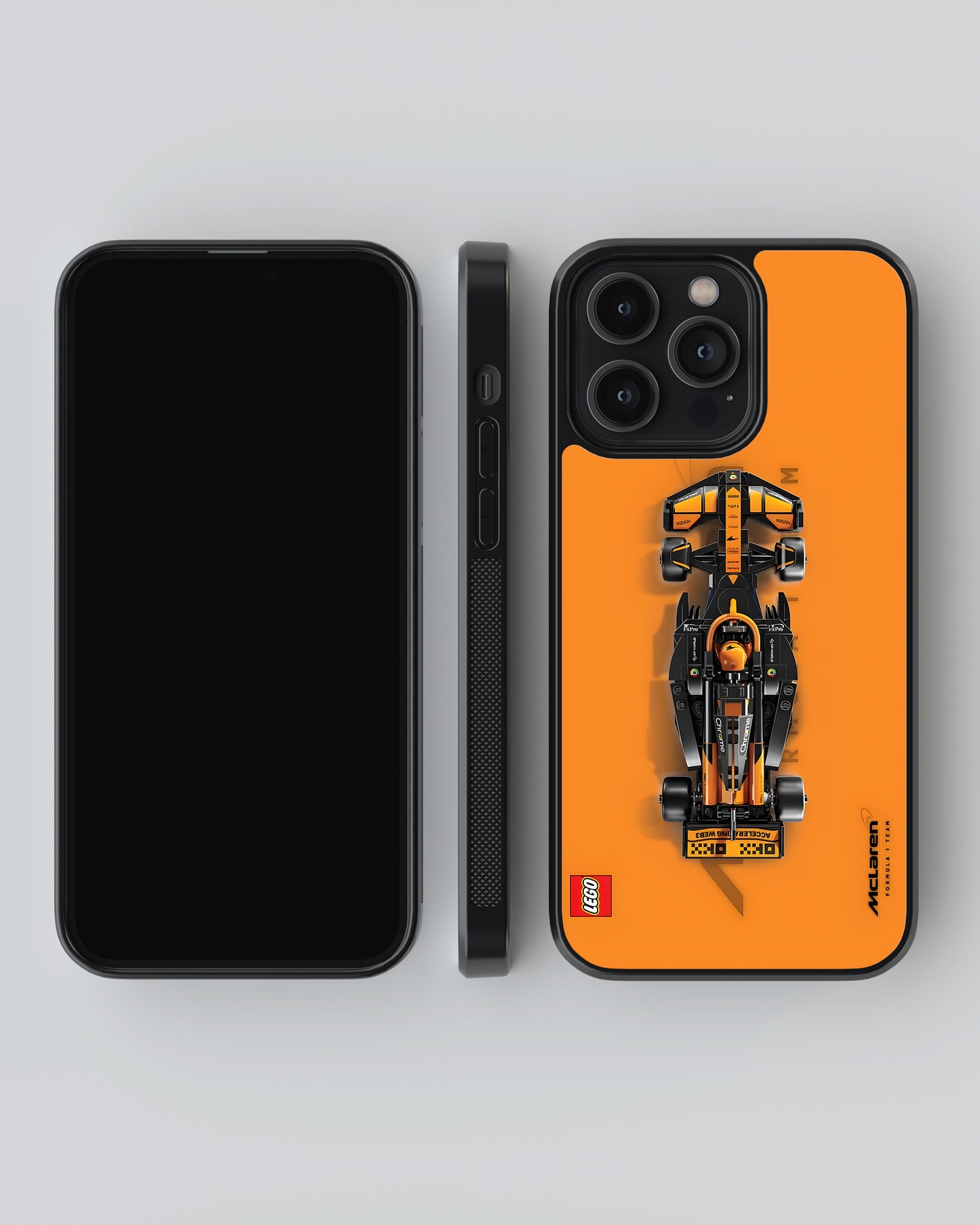 Formula 1 Mobile Cover (McLaren Lego)