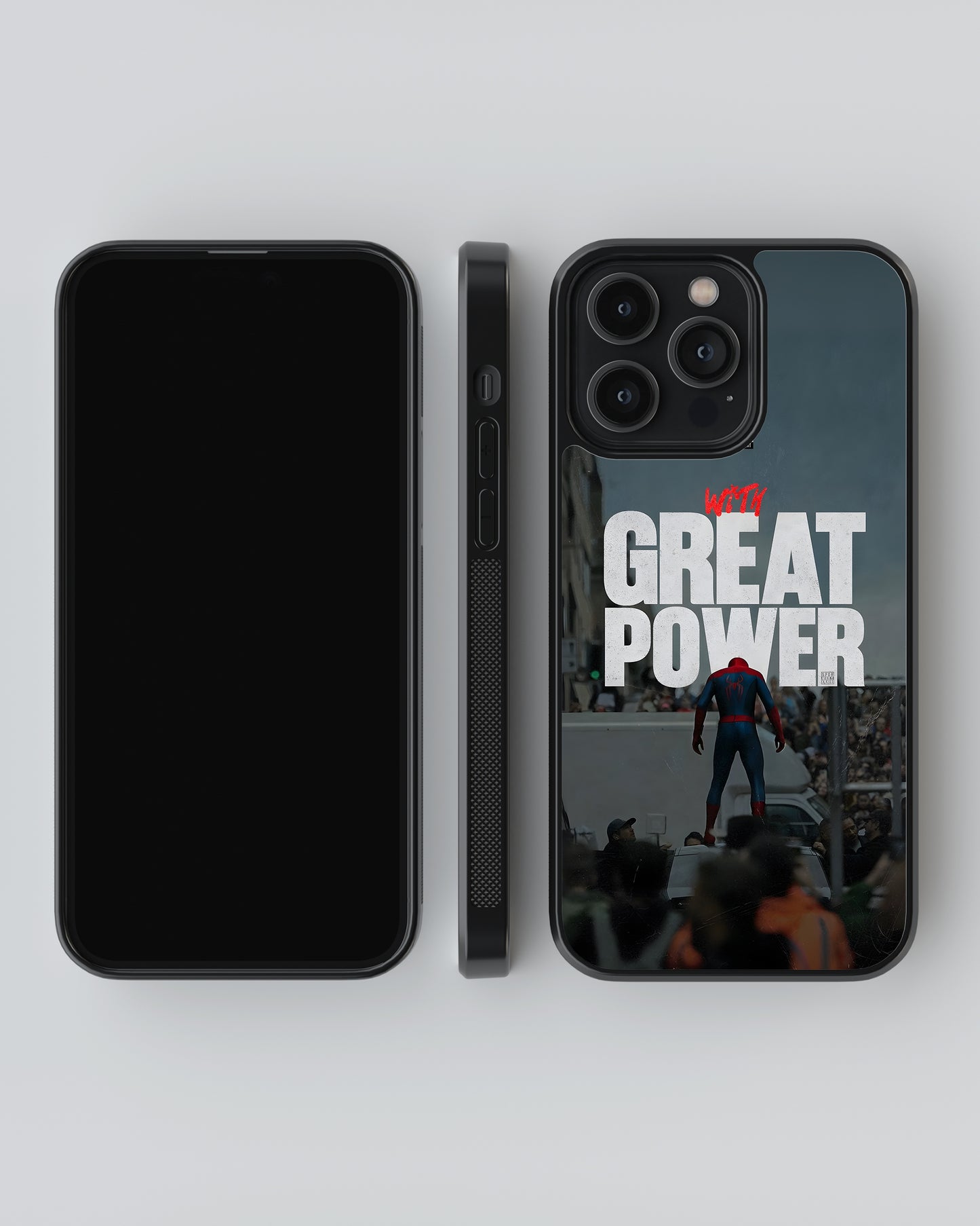 Marvel Mobile Cover (Great Power Spiderman)