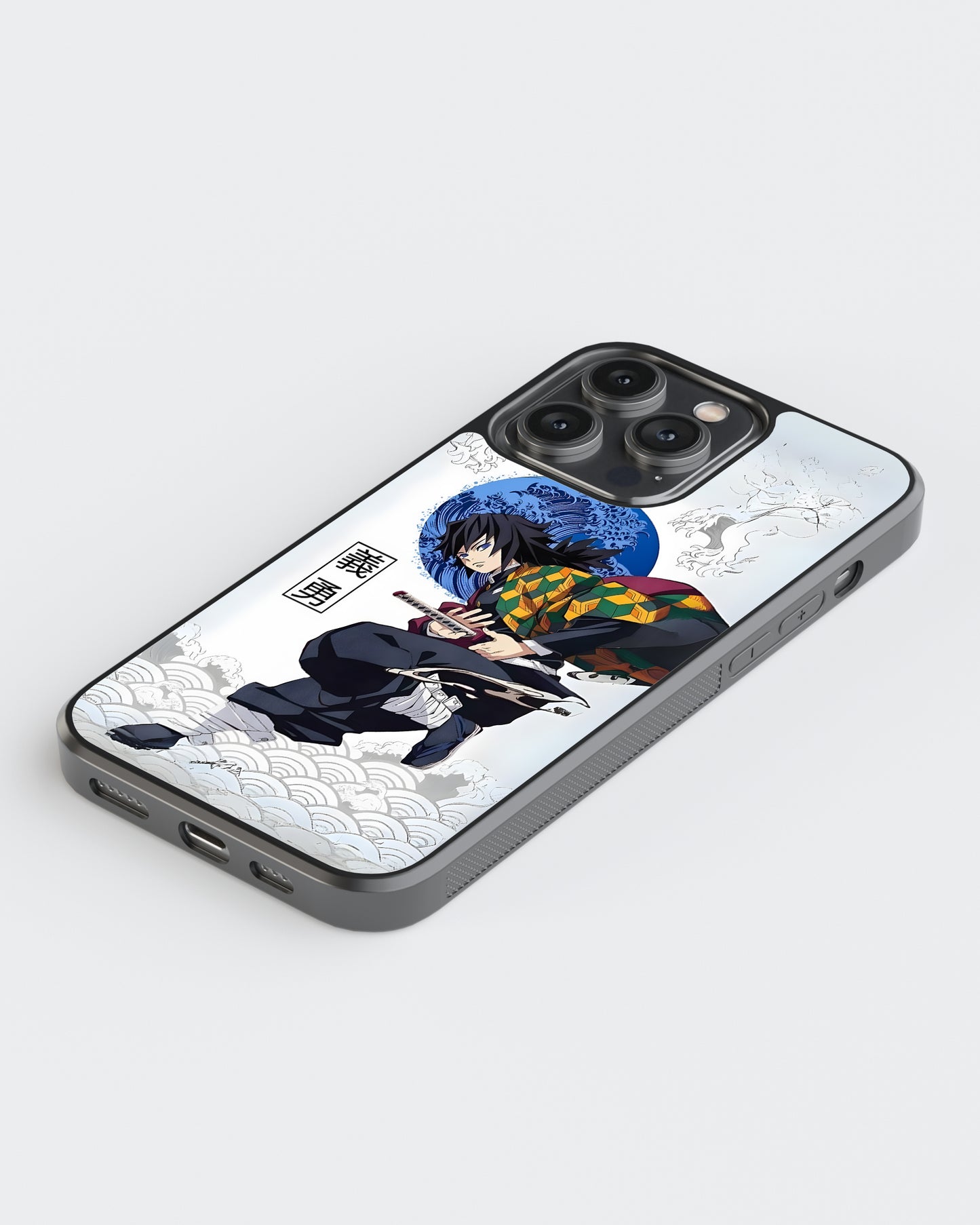 Demon Slayer Mobile Cover (Giyu Tomioka)