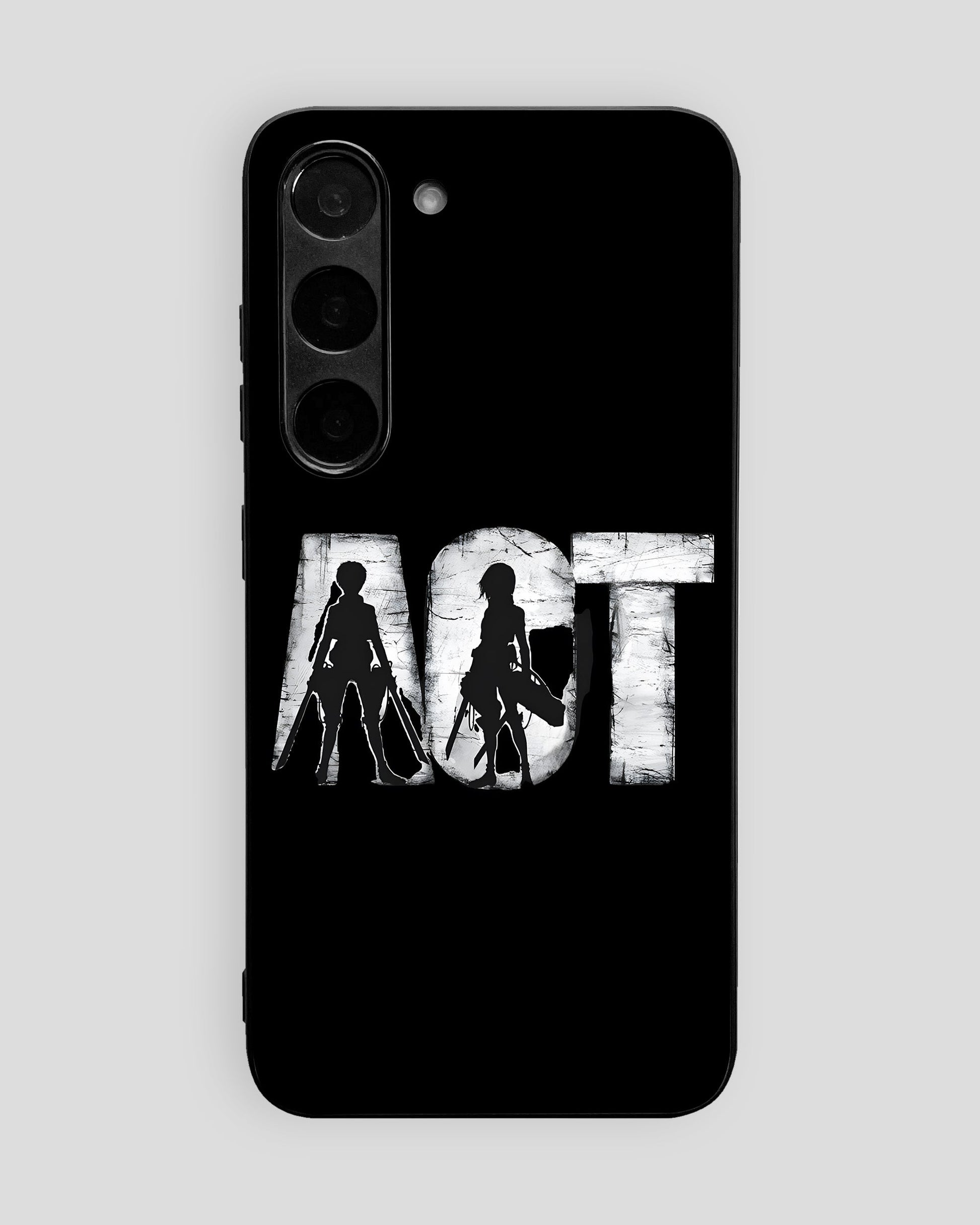 Attack On Titan Glass Mobile Cover