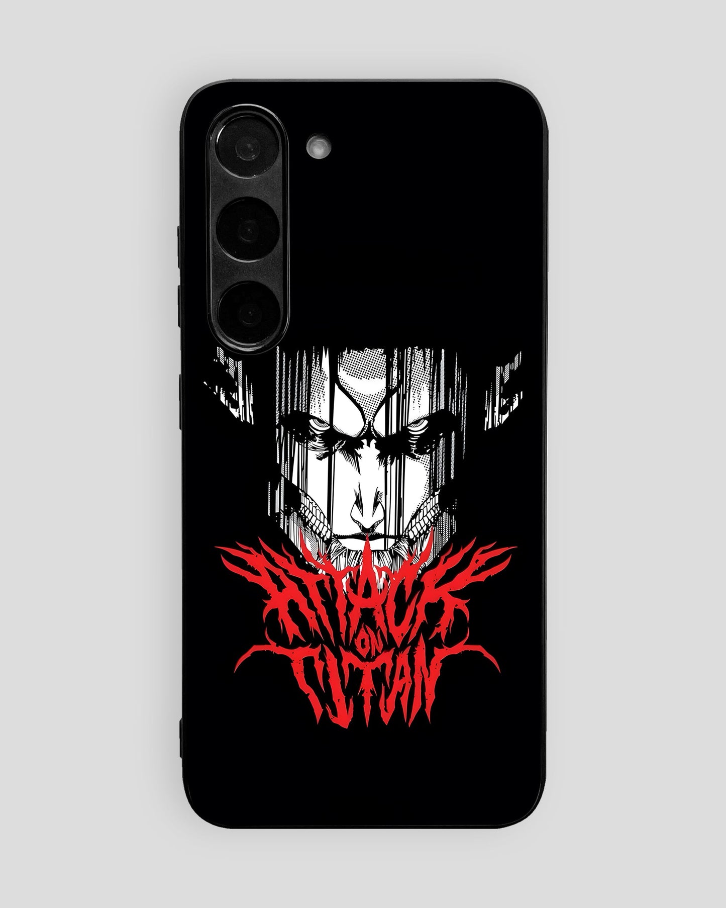 Attack On Titan Glass Mobile Cover