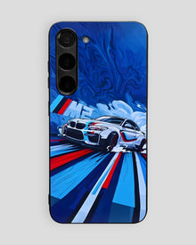 Sports Car Glass Mobile Cover
