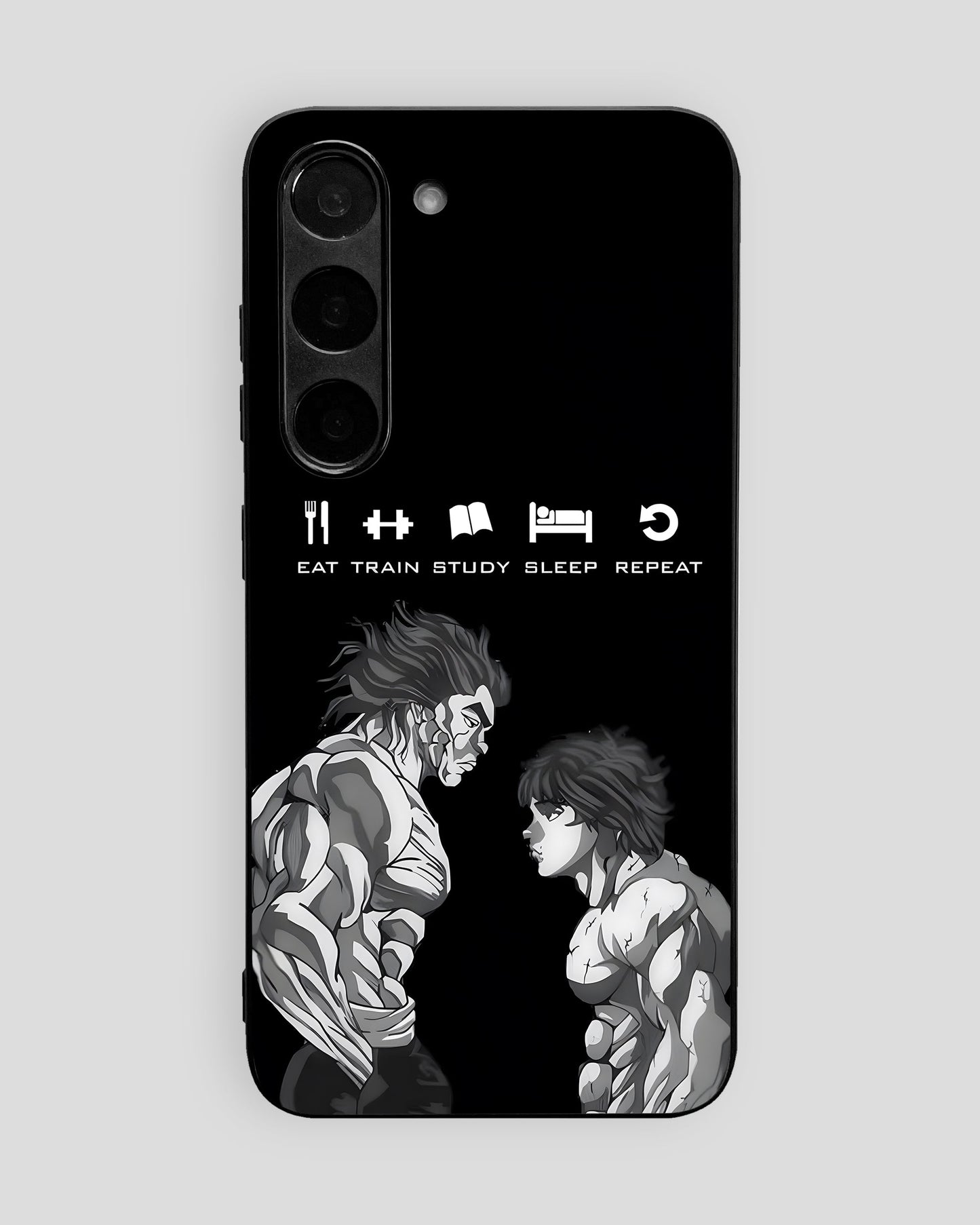 Baki Glass Mobile Cover