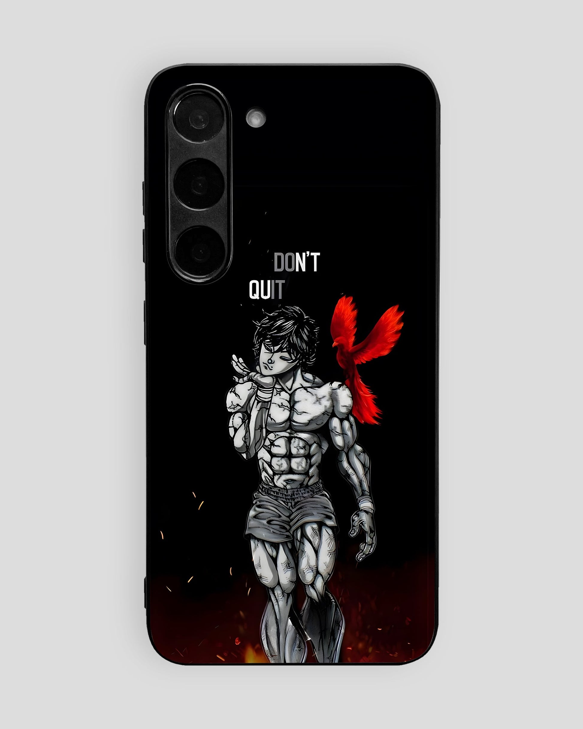 Baki Glass Mobile Cover