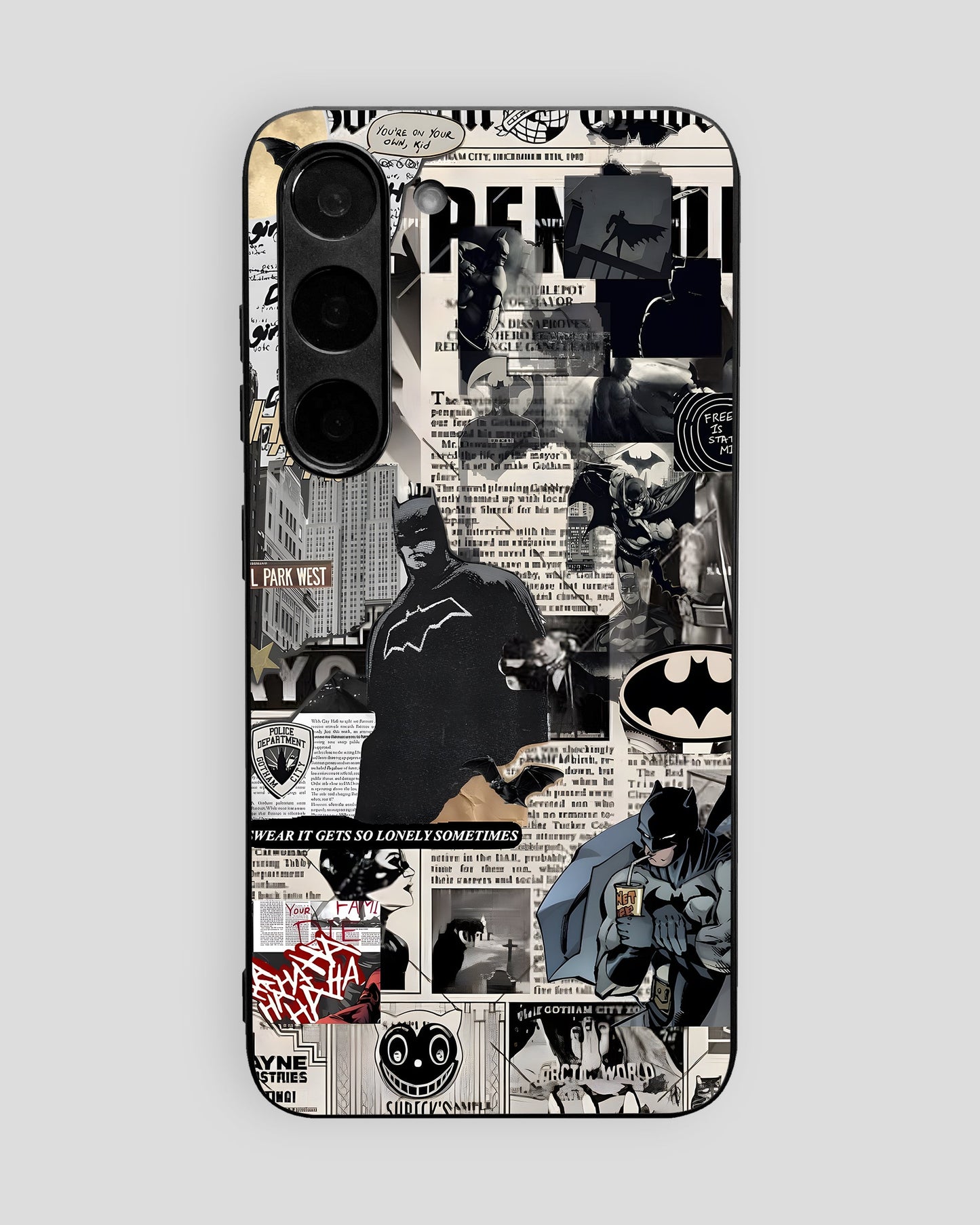 Dc Glass Mobile Cover