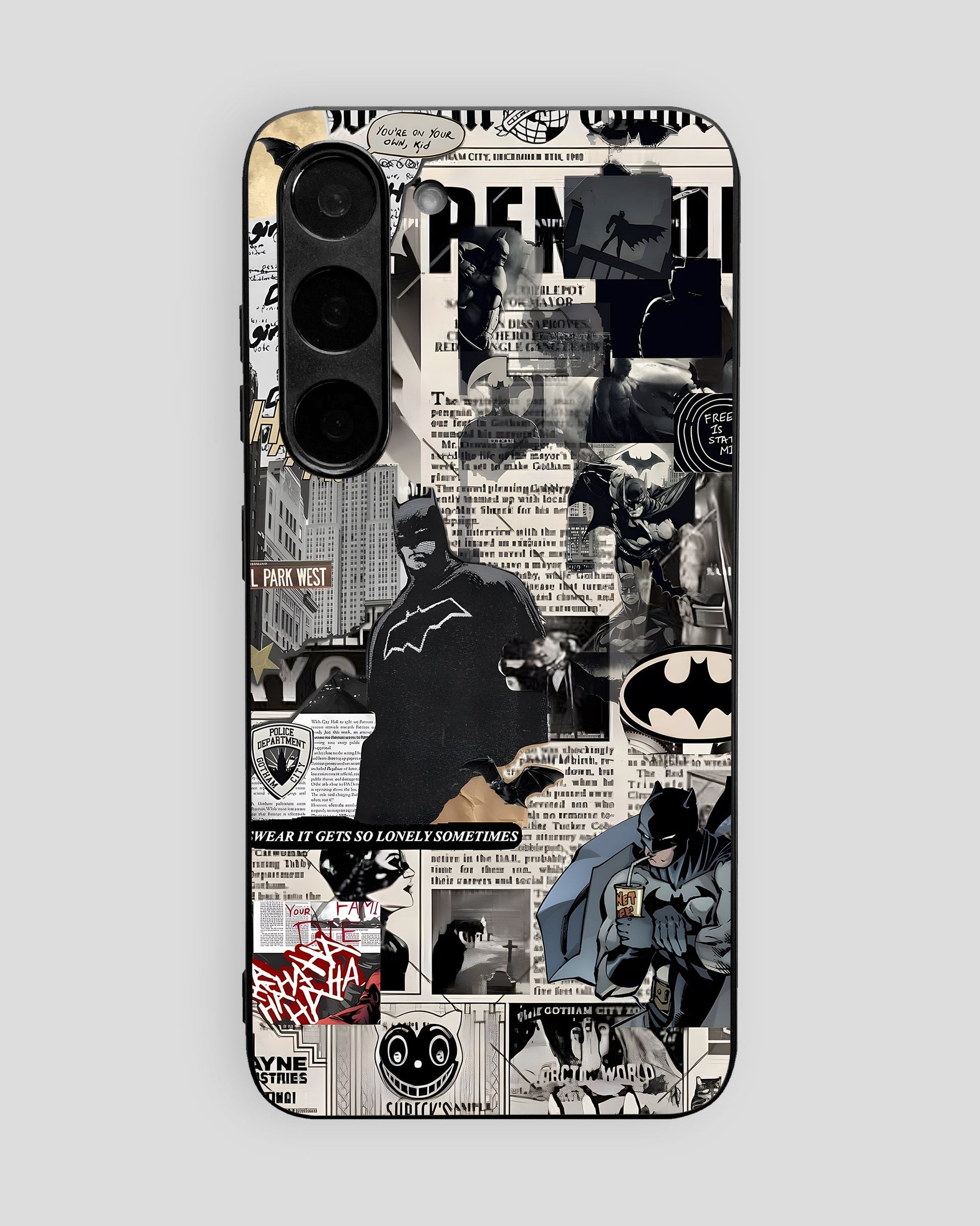 Dc Glass Mobile Cover