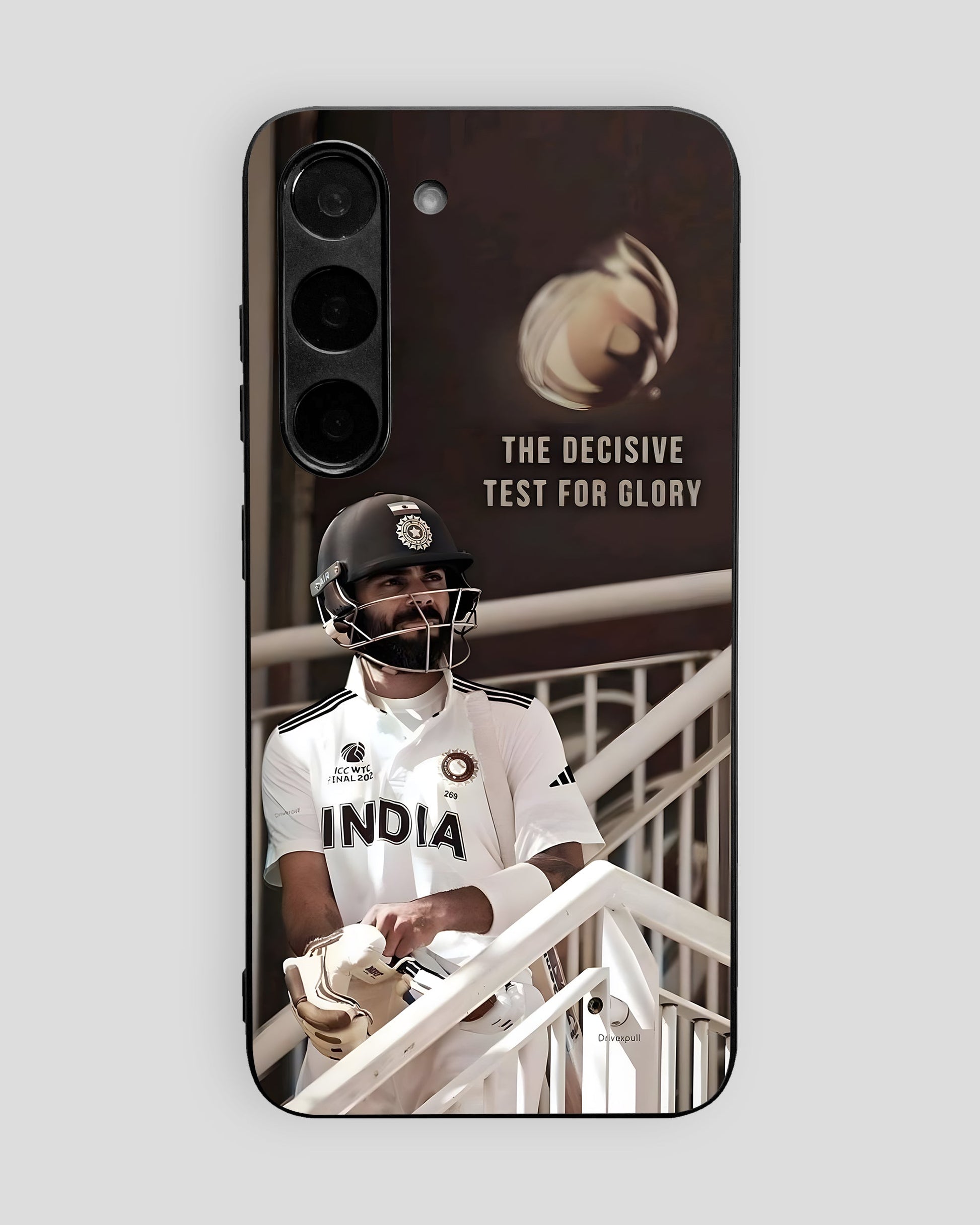 Cricket Glass Mobile Cover