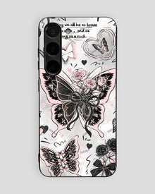 Girls Aesthetic Glass Mobile Cover