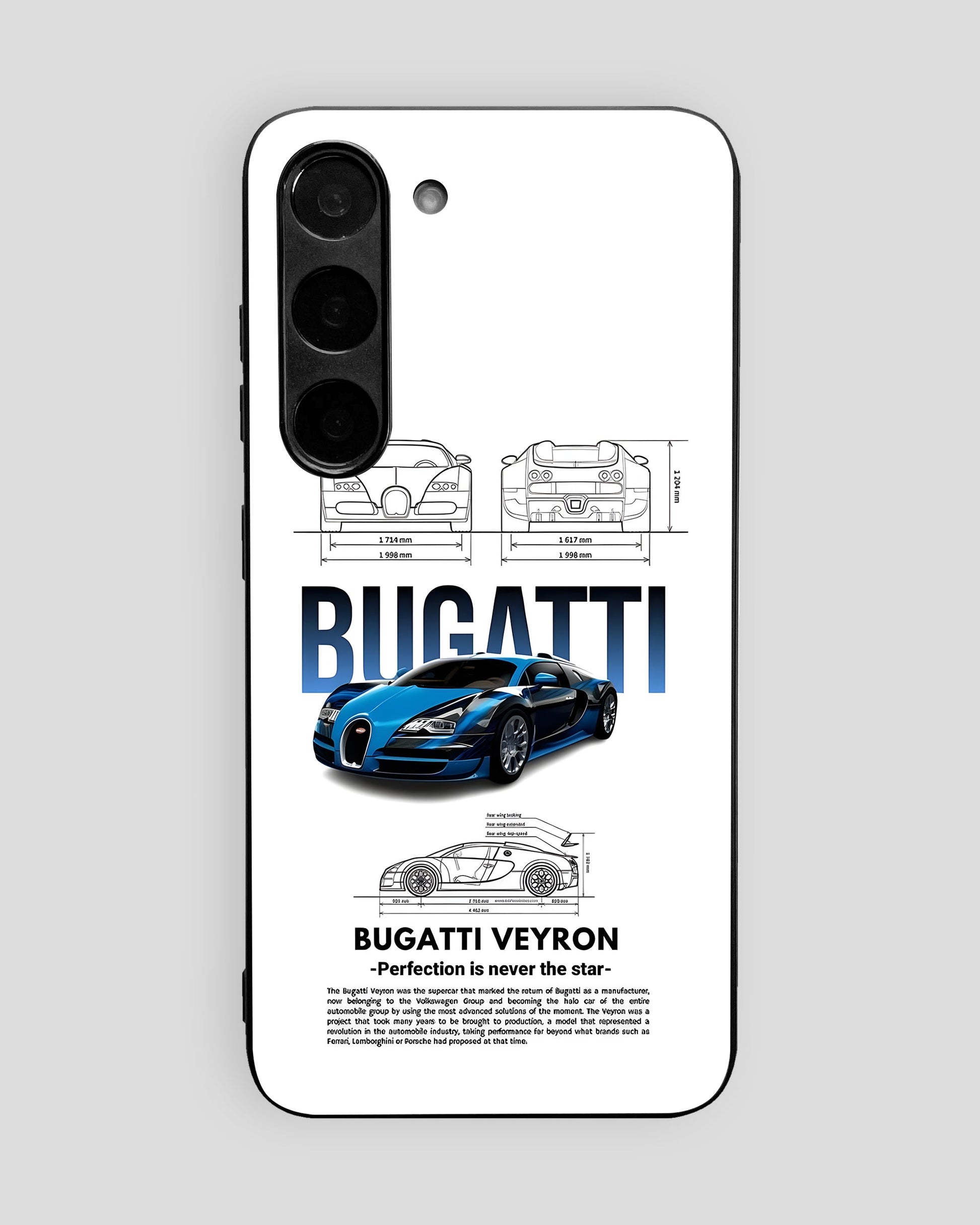 Sports Car Glass Mobile Cover