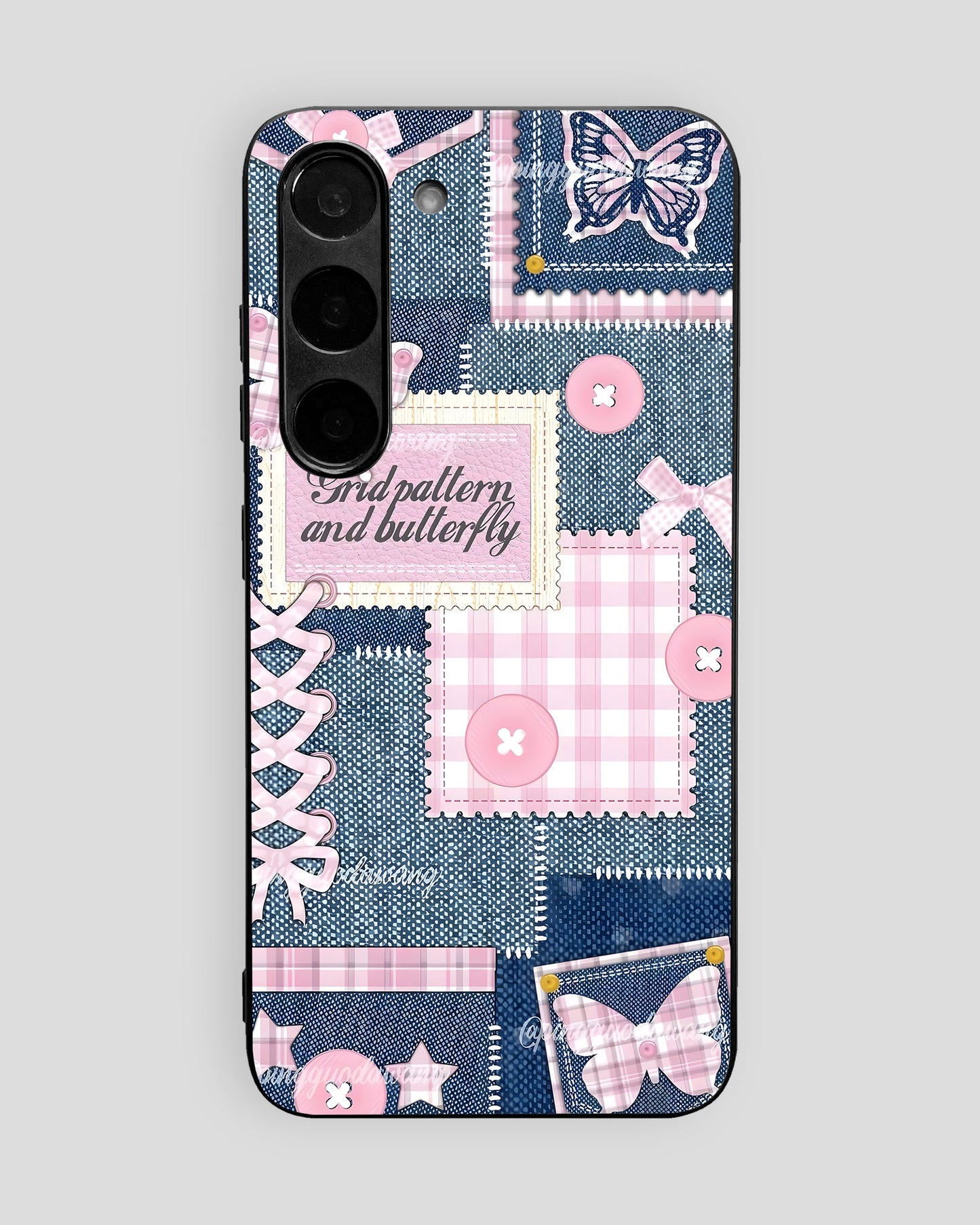 Girls Aesthetic Glass Mobile Cover