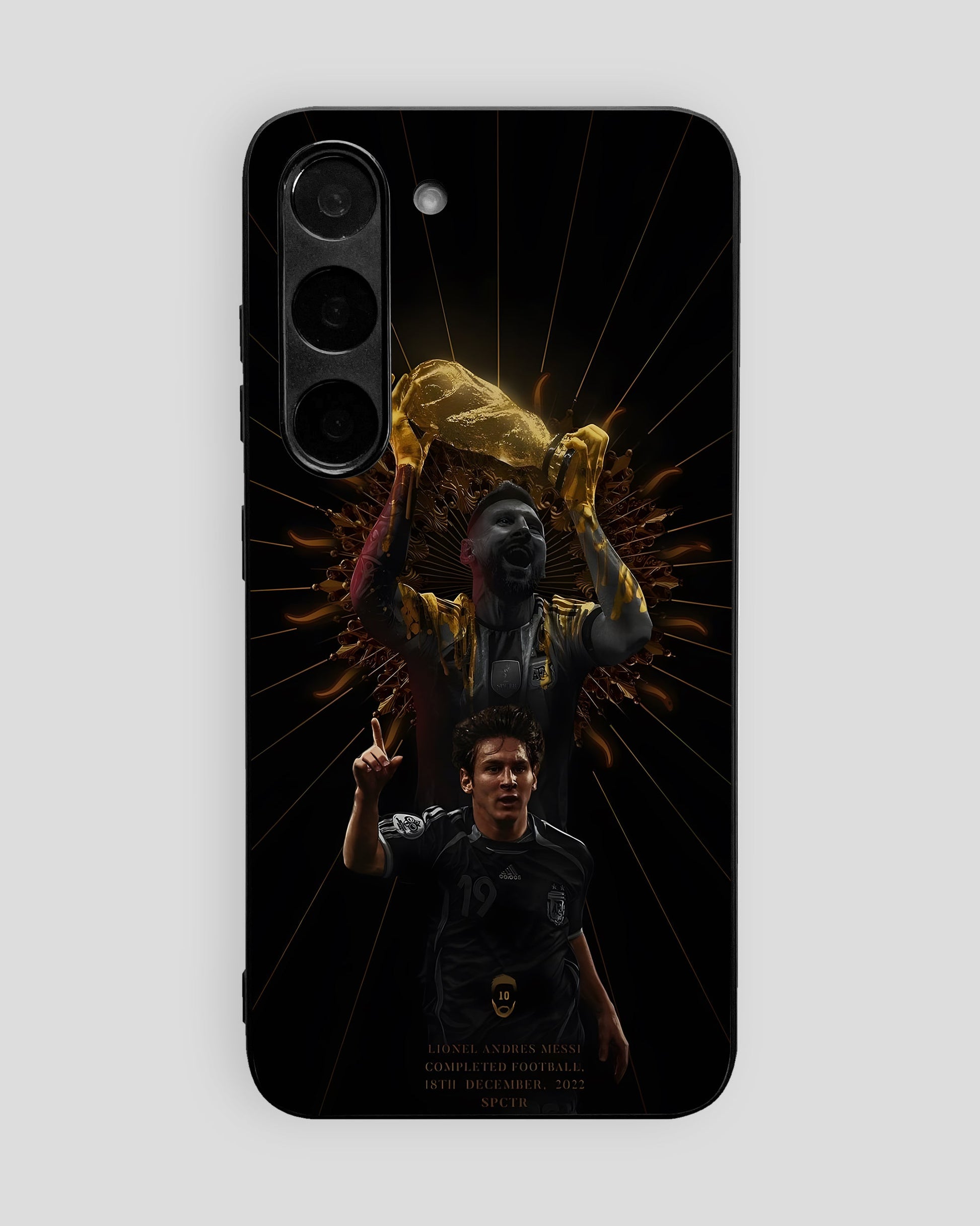 Football Glass Mobile Cover