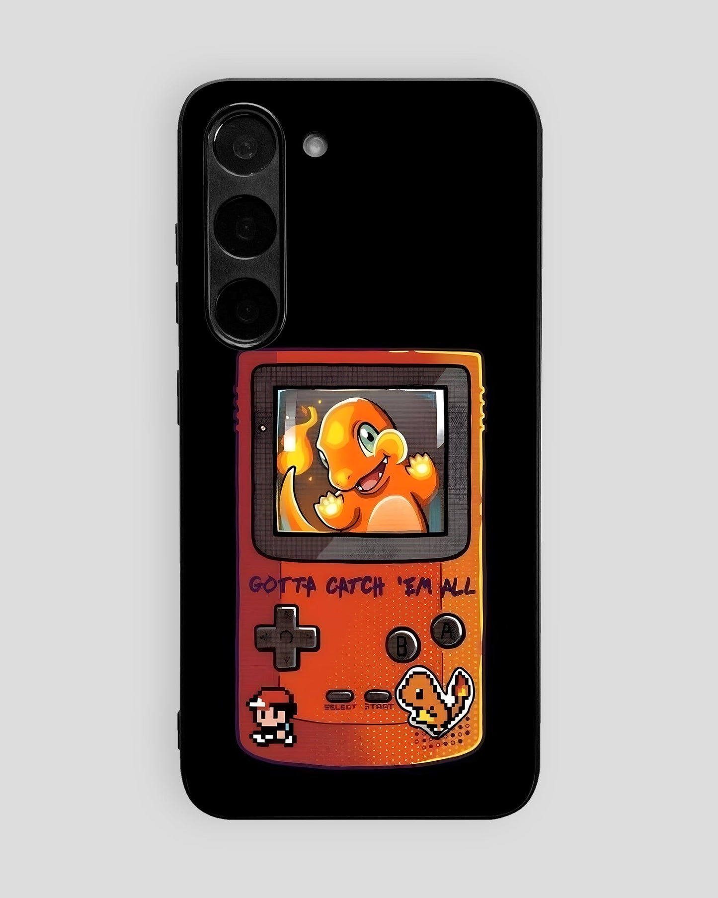 Cartoon Glass Mobile Cover