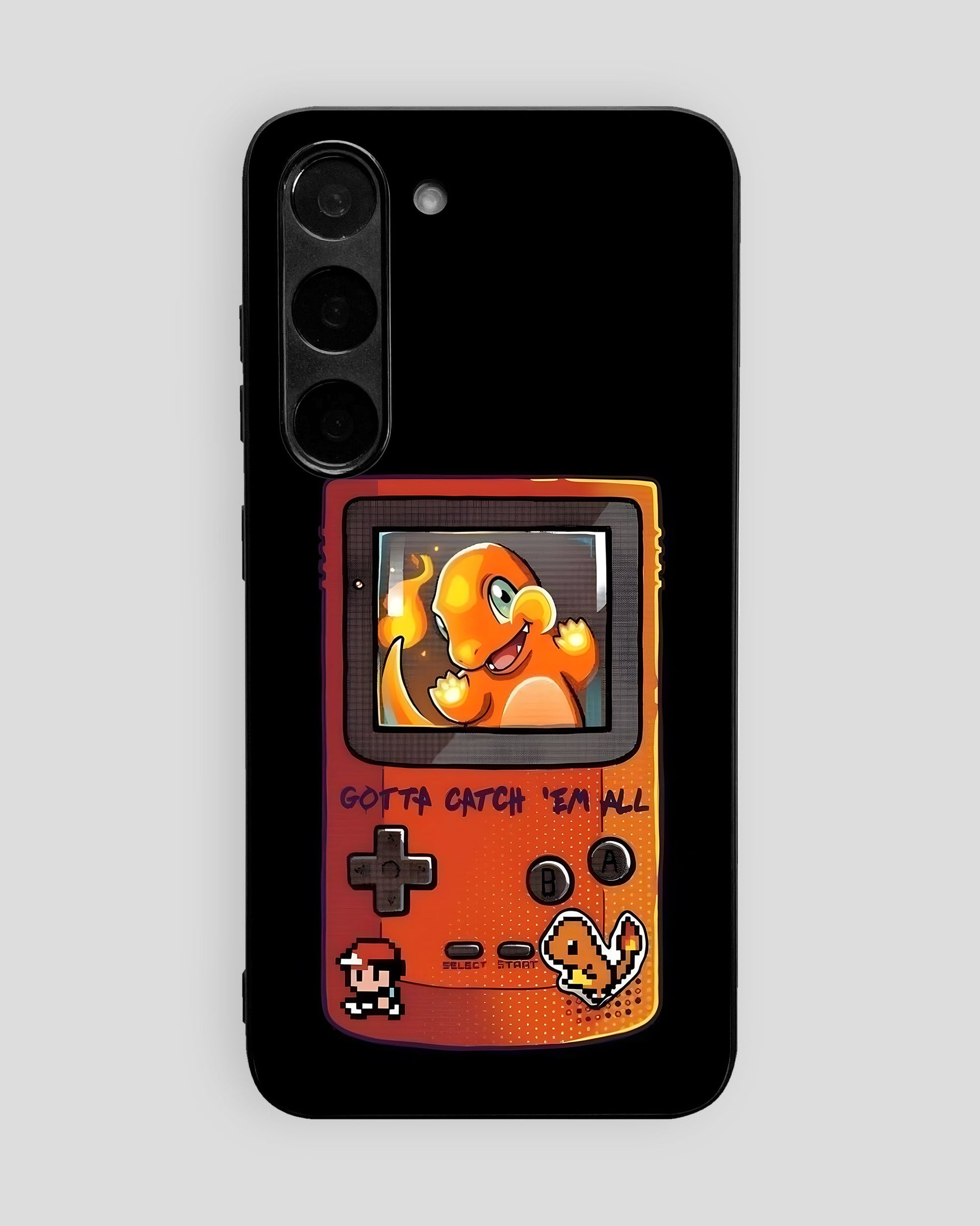 Cartoon Glass Mobile Cover