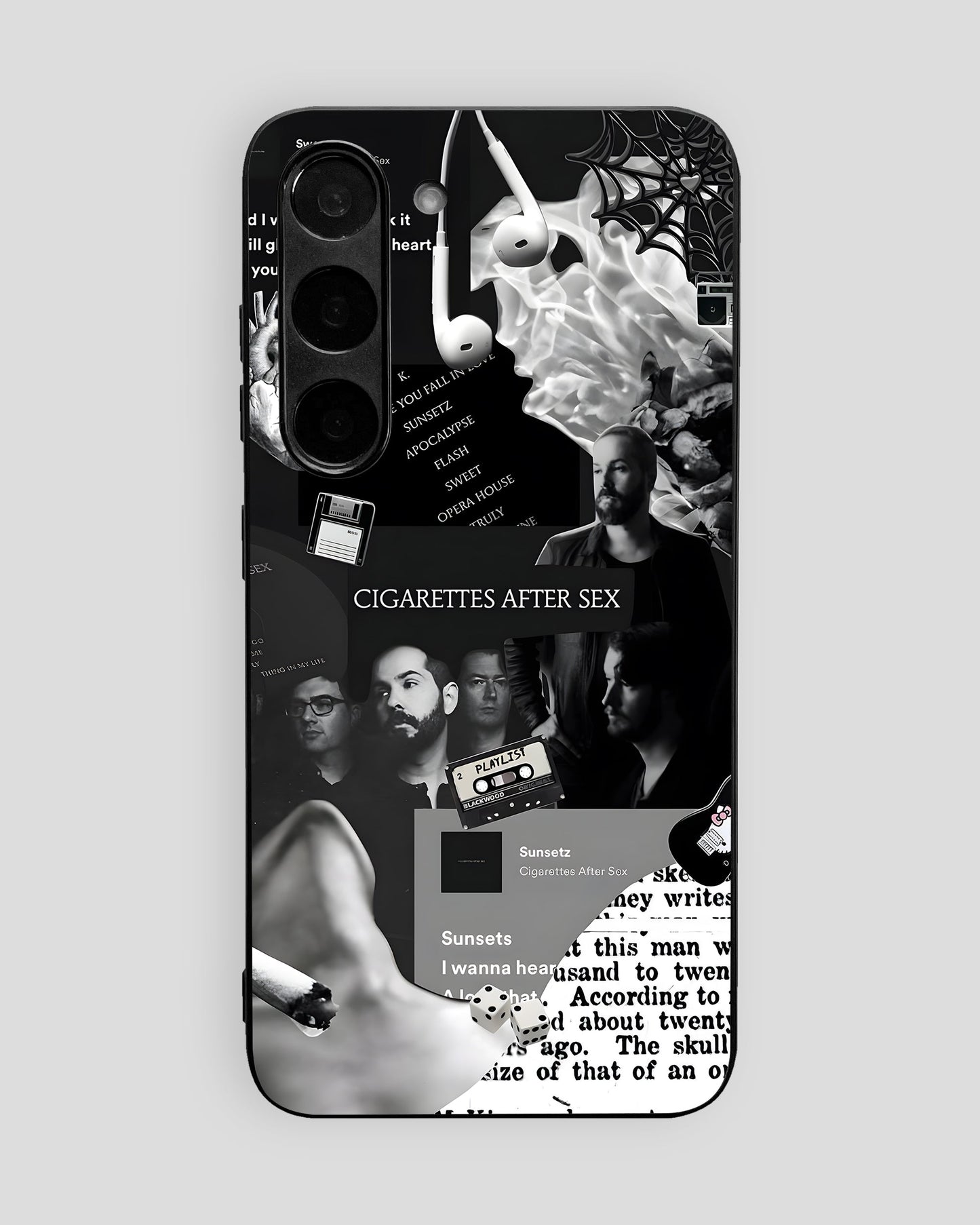 Singers Glass Mobile Cover