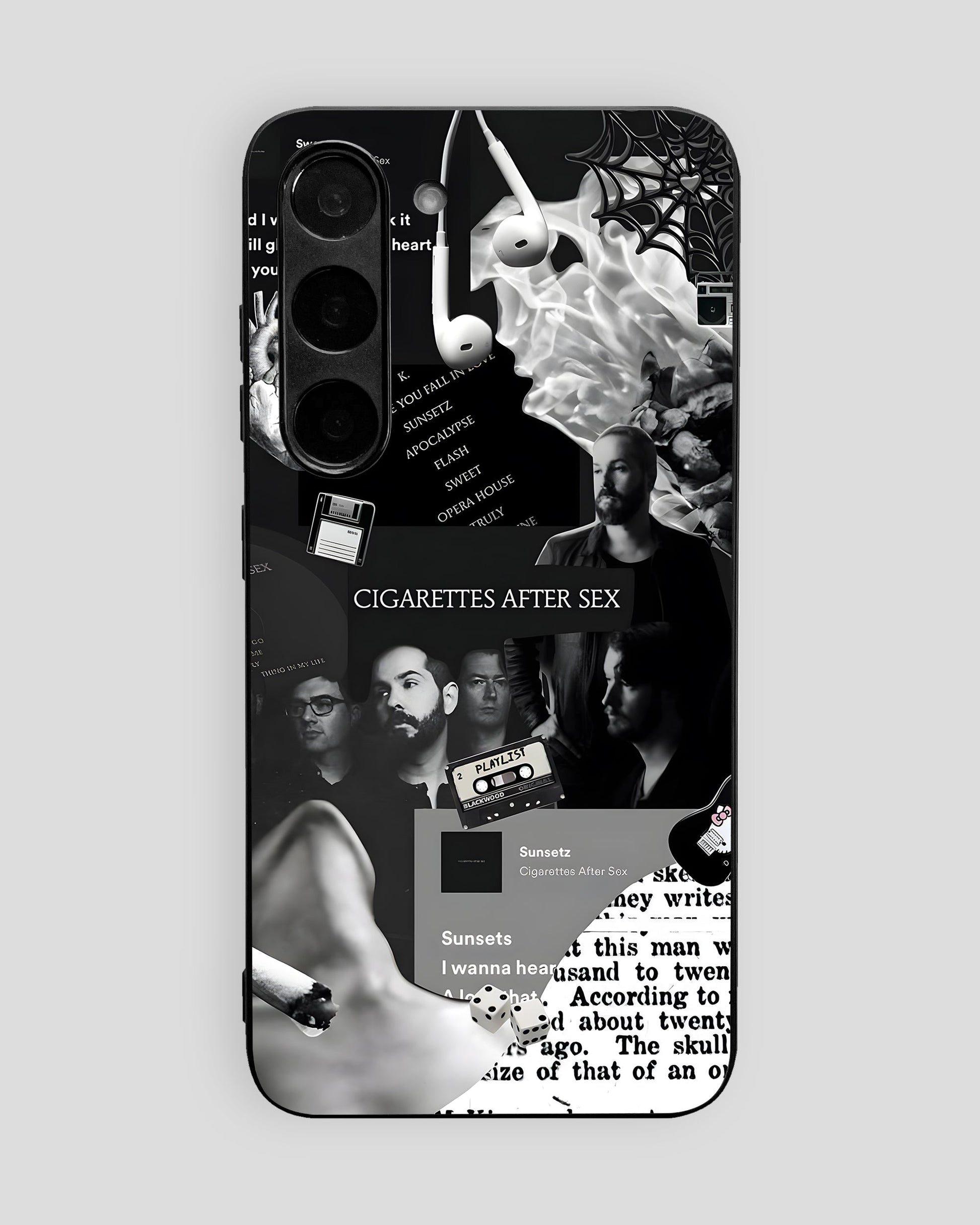 Singers Glass Mobile Cover