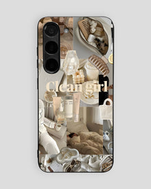 Girls Aesthetic Glass Mobile Cover