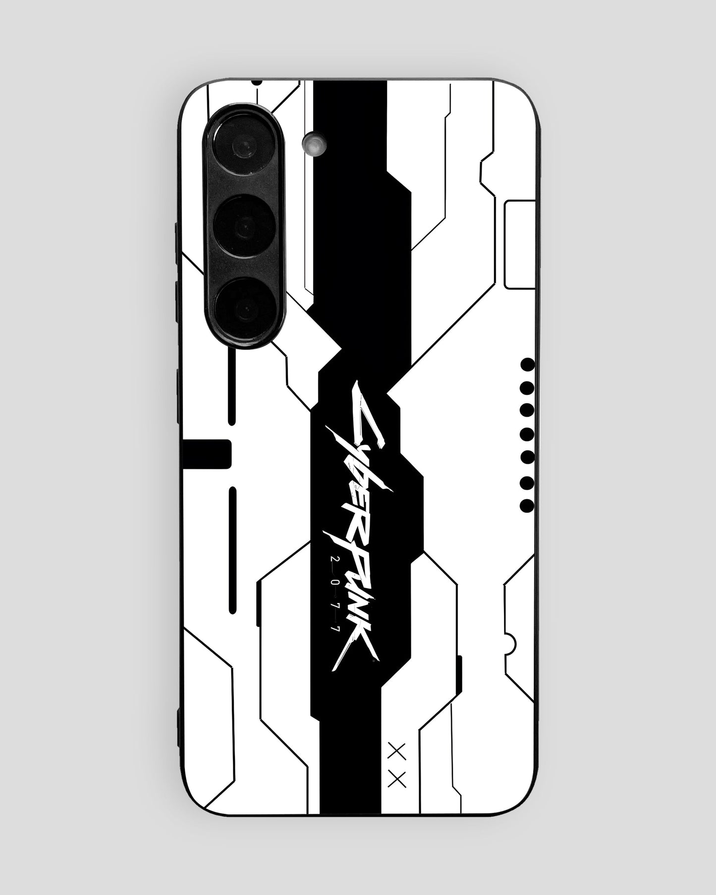 Cyberpunk Glass Mobile Cover