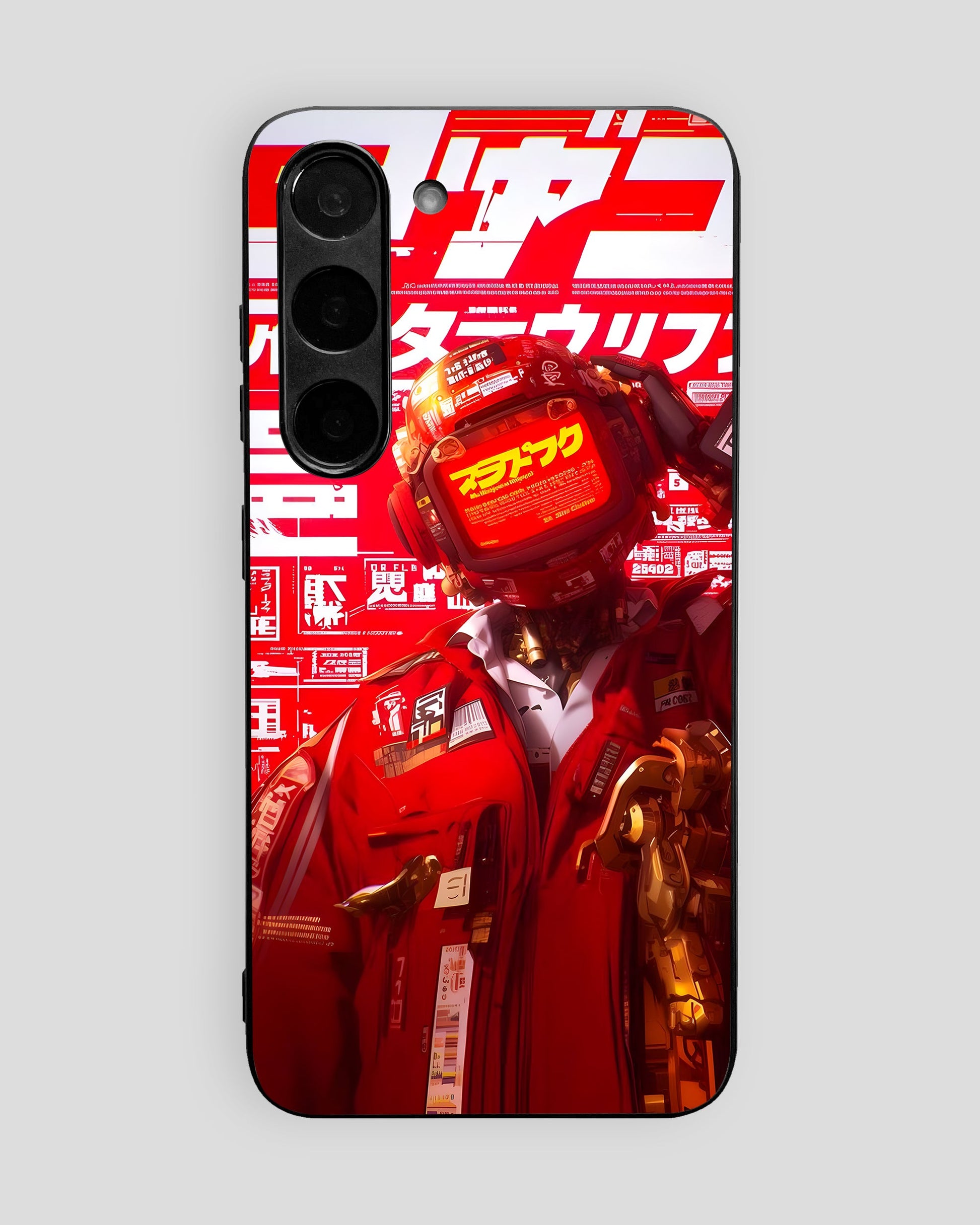 Cyberpunk Glass Mobile Cover