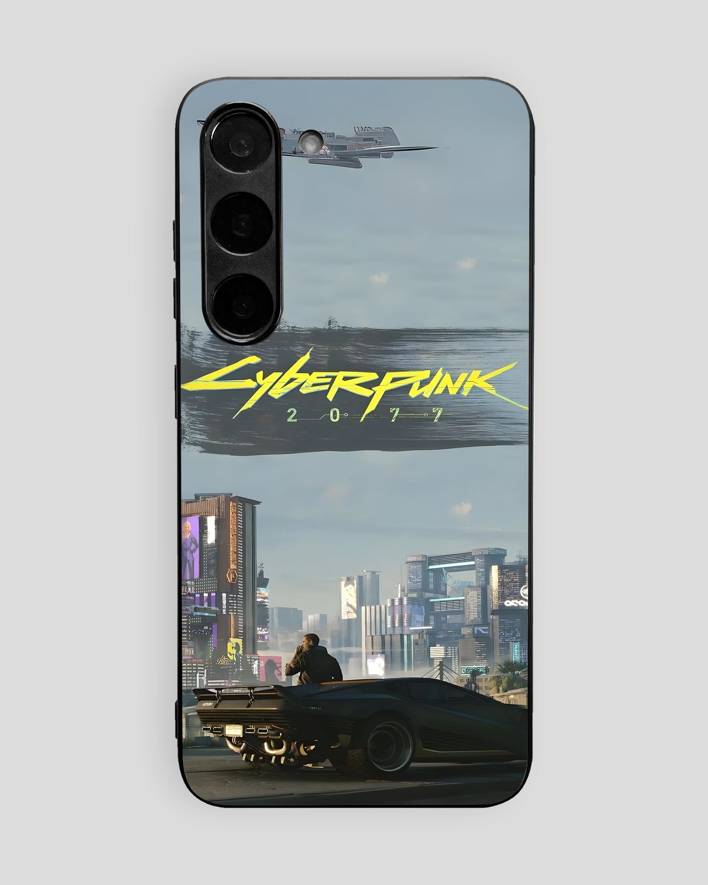 Cyberpunk Glass Mobile Cover