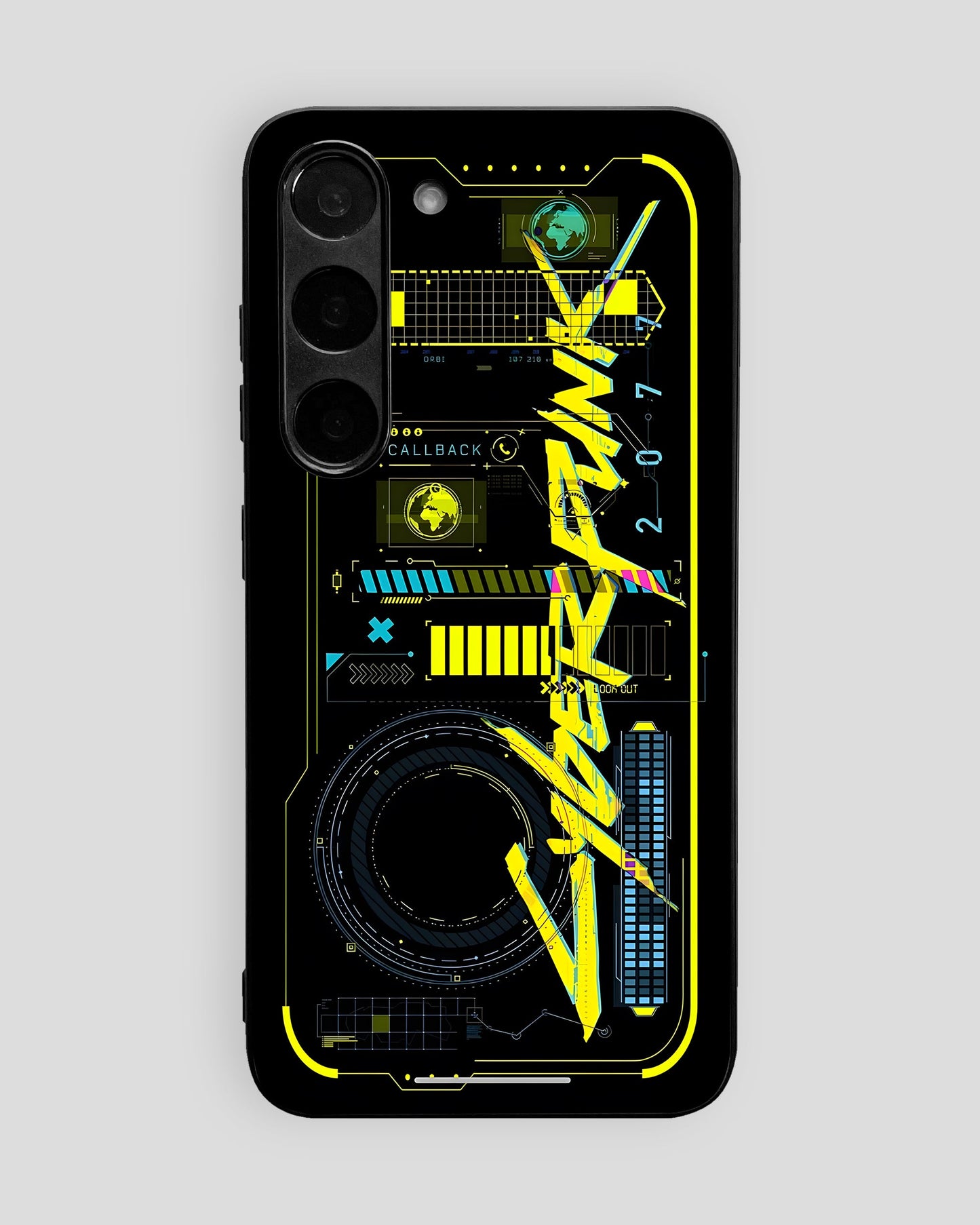 Cyberpunk Glass Mobile Cover