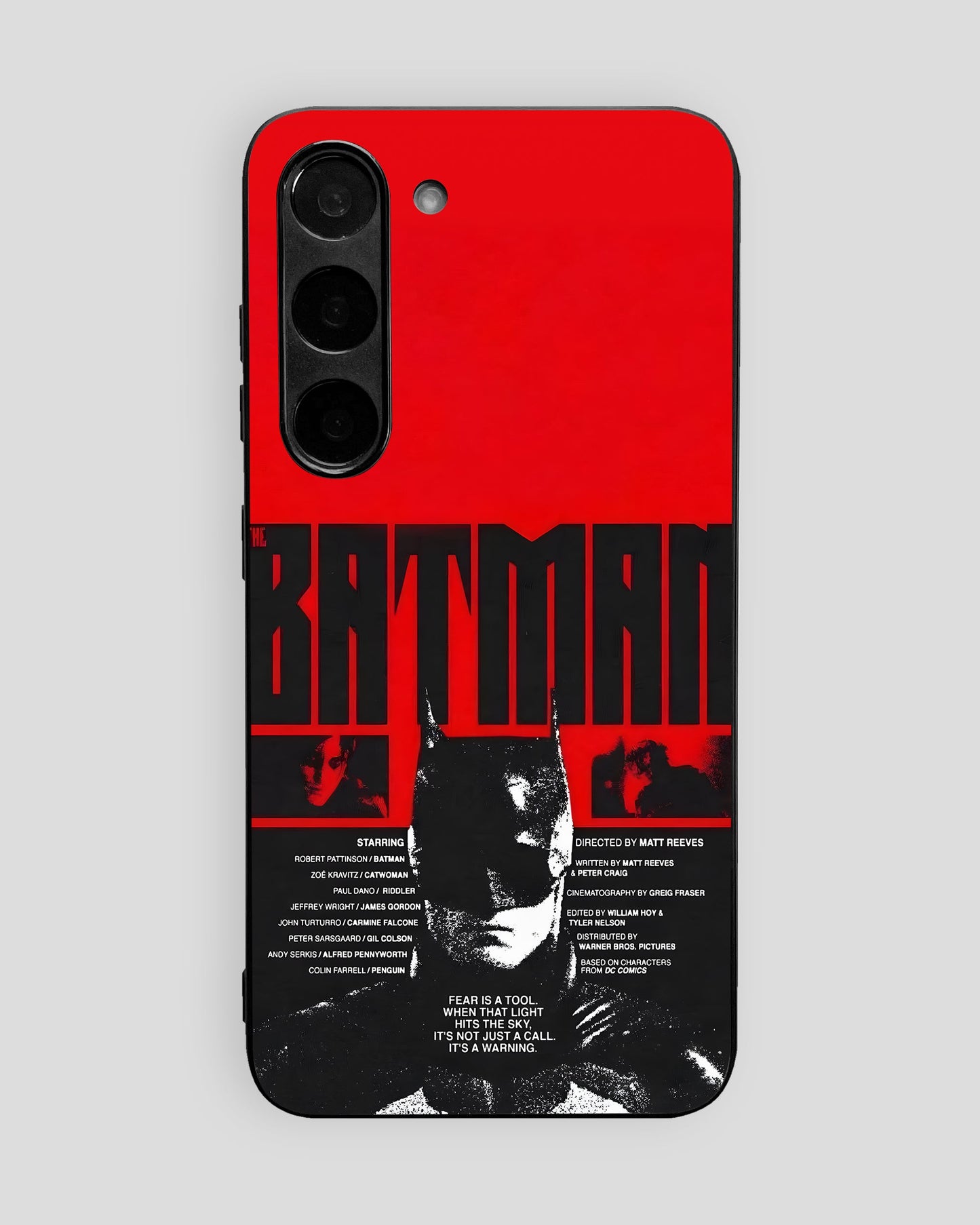 Dc Glass Mobile Cover