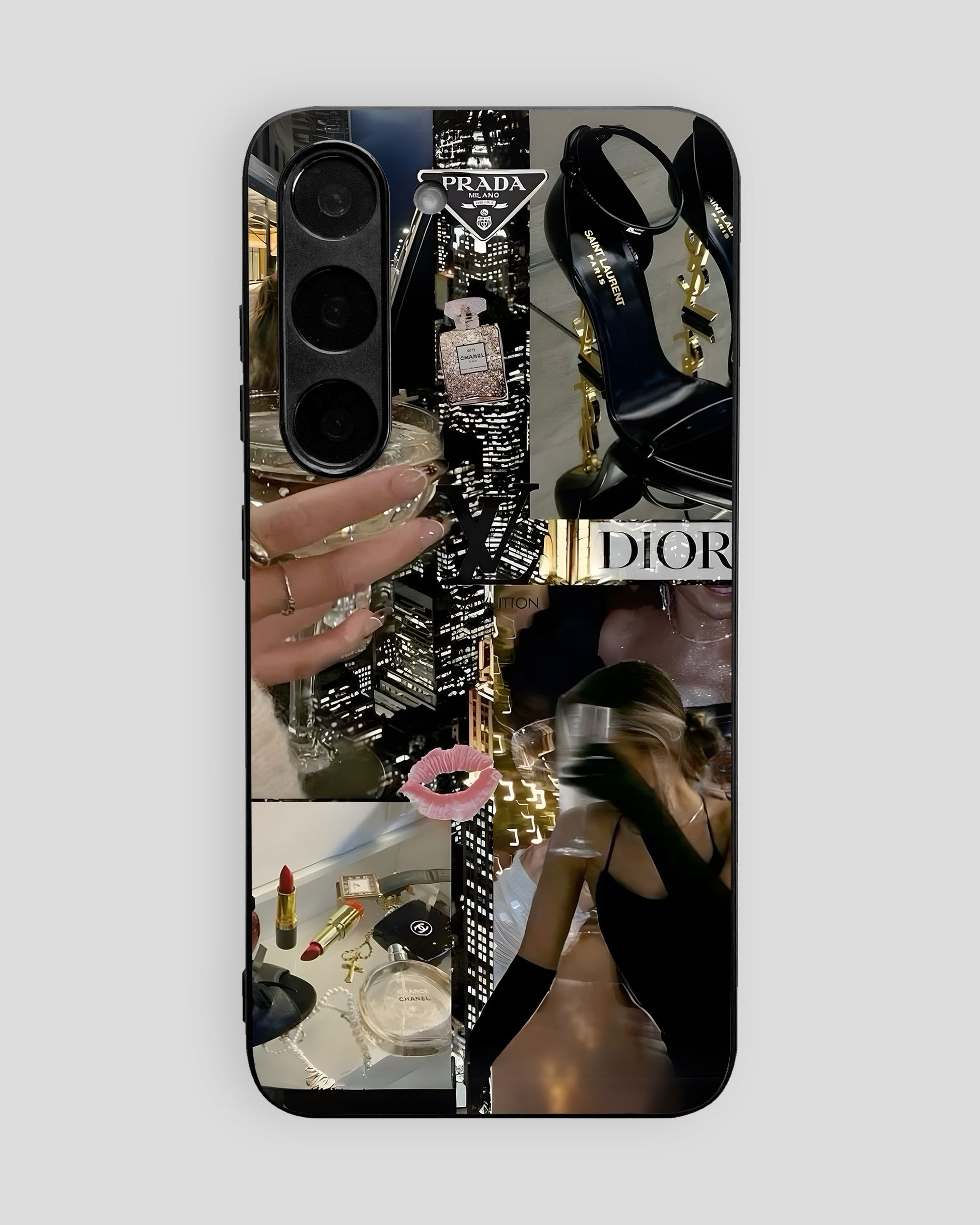 Girls Aesthetic Glass Mobile Cover